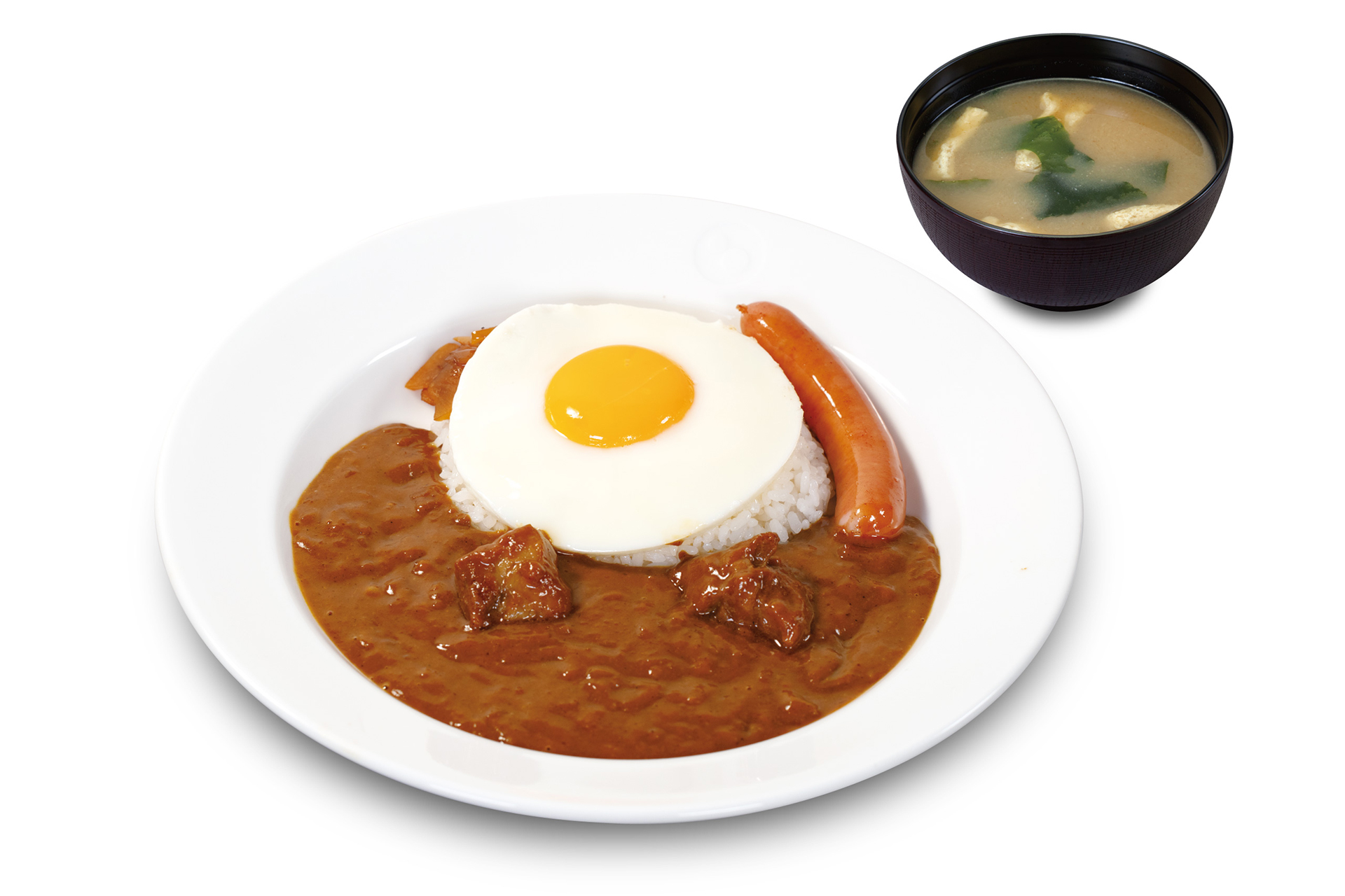 ソーセージエッグ欧風牛タンカレー（930円）