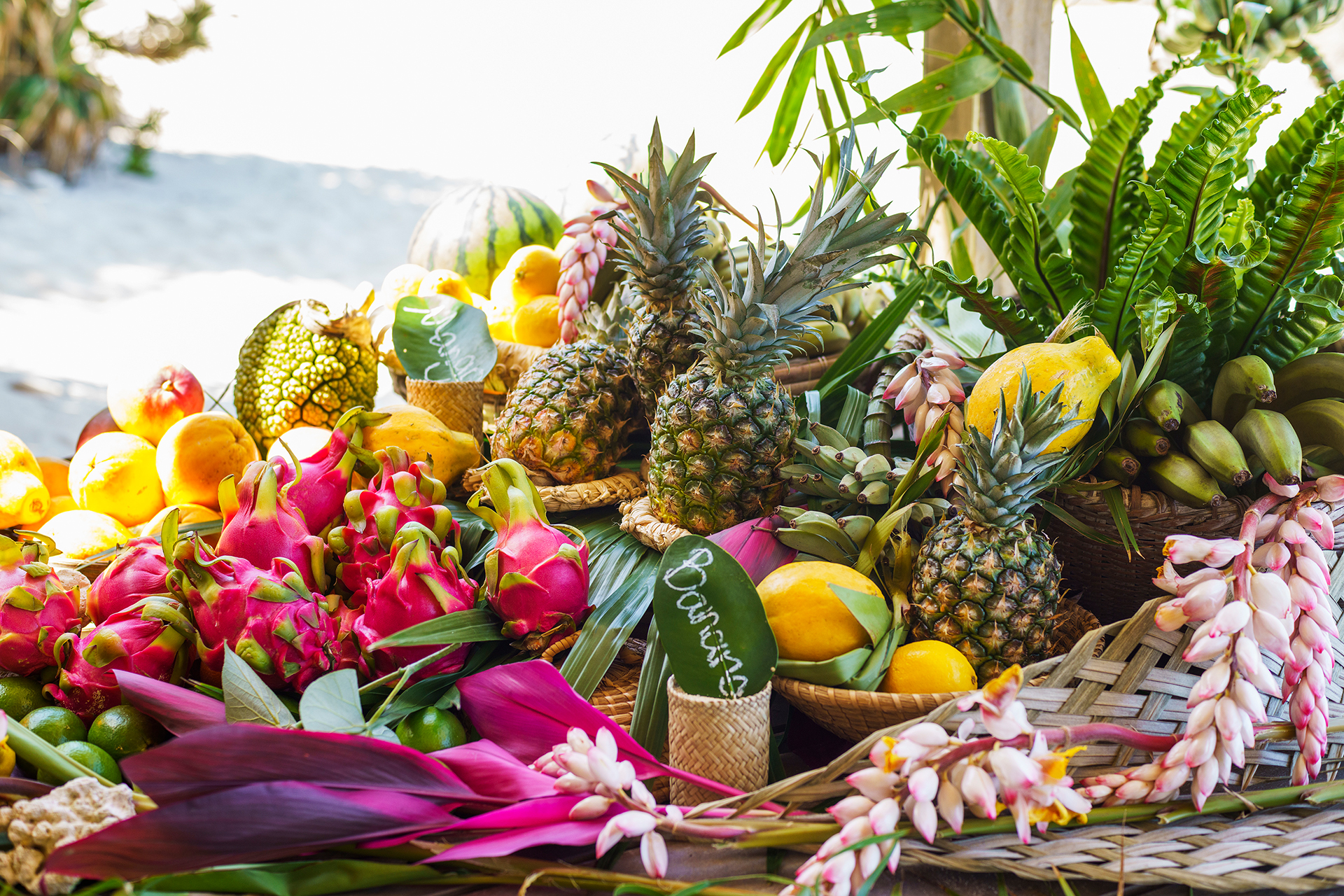 フェアでは旬のフルーツを使ったメニューを用意