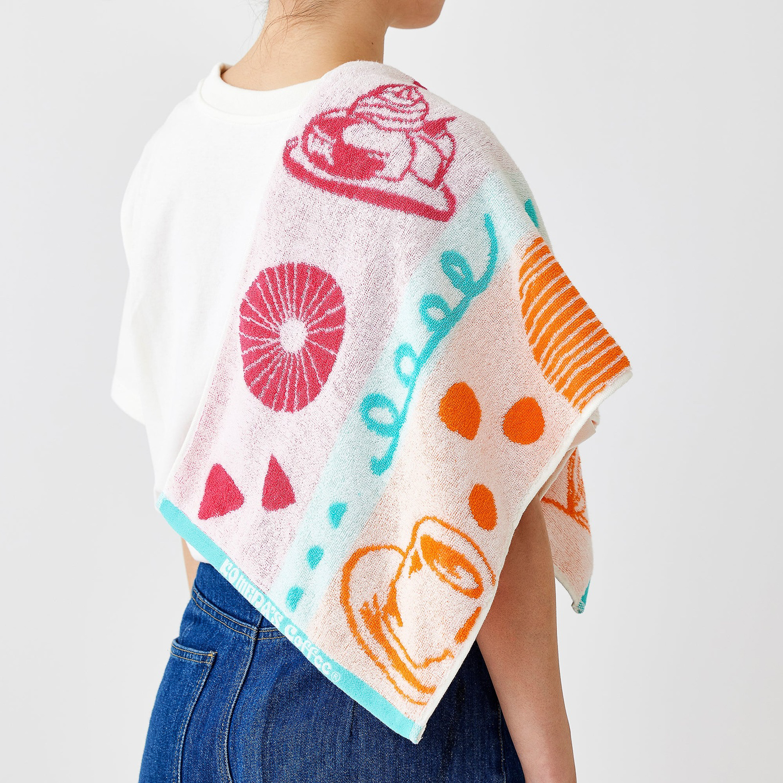 「ふんわりフェイスタオル（ビタミンカラー）」（1200円）