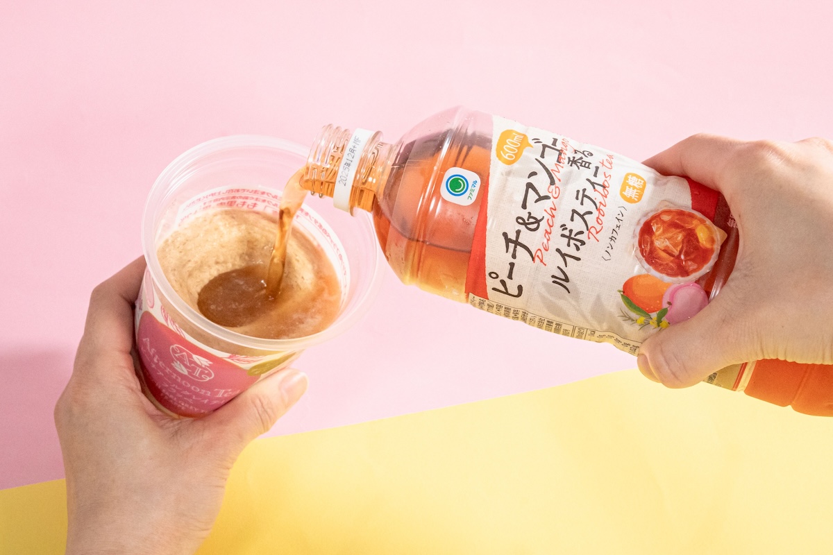 「FAMIMA　CAFÉ」のフラッペシリーズを使った「アレンジレシピ」