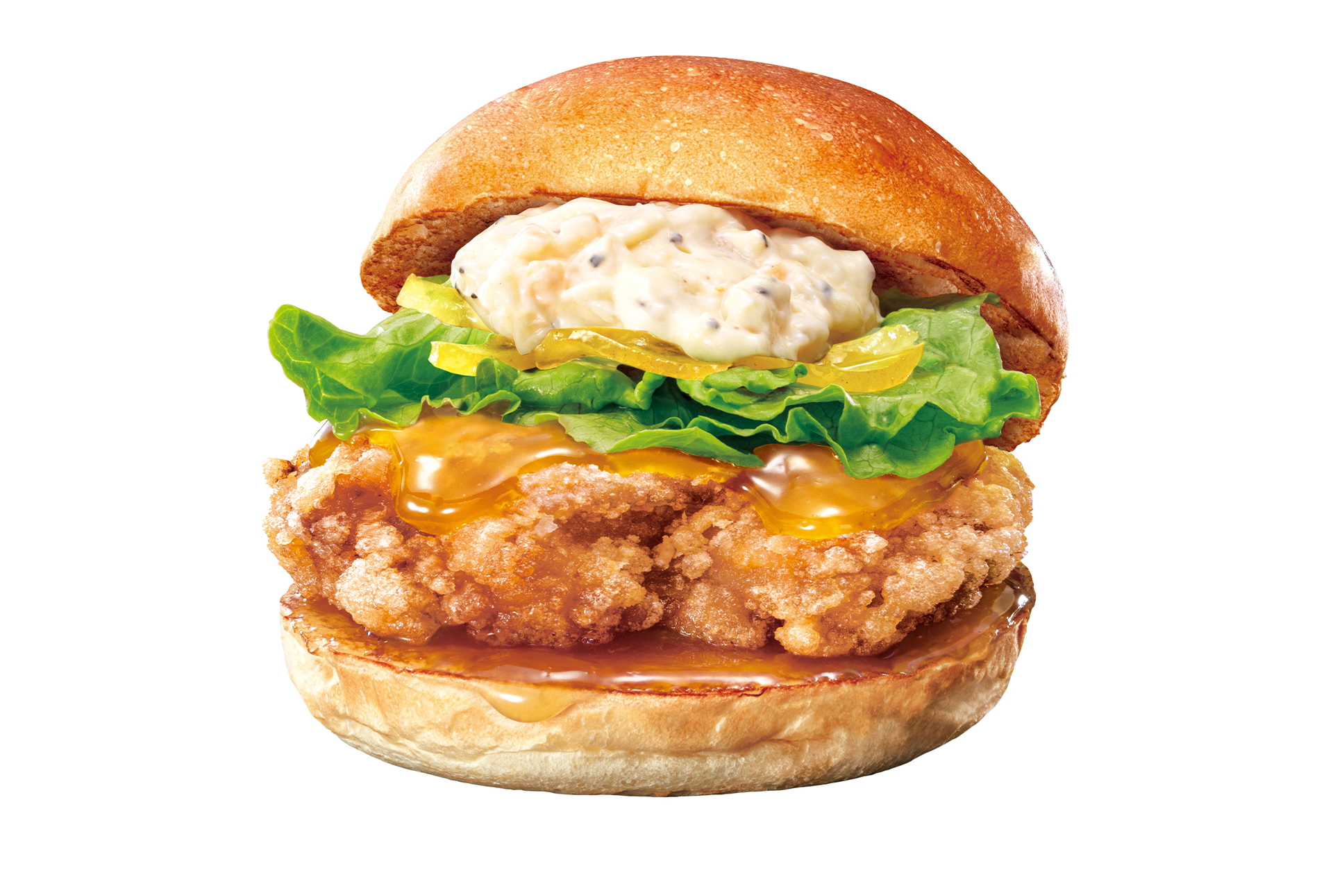 日向夏タルタルチキンバーガー（540円）