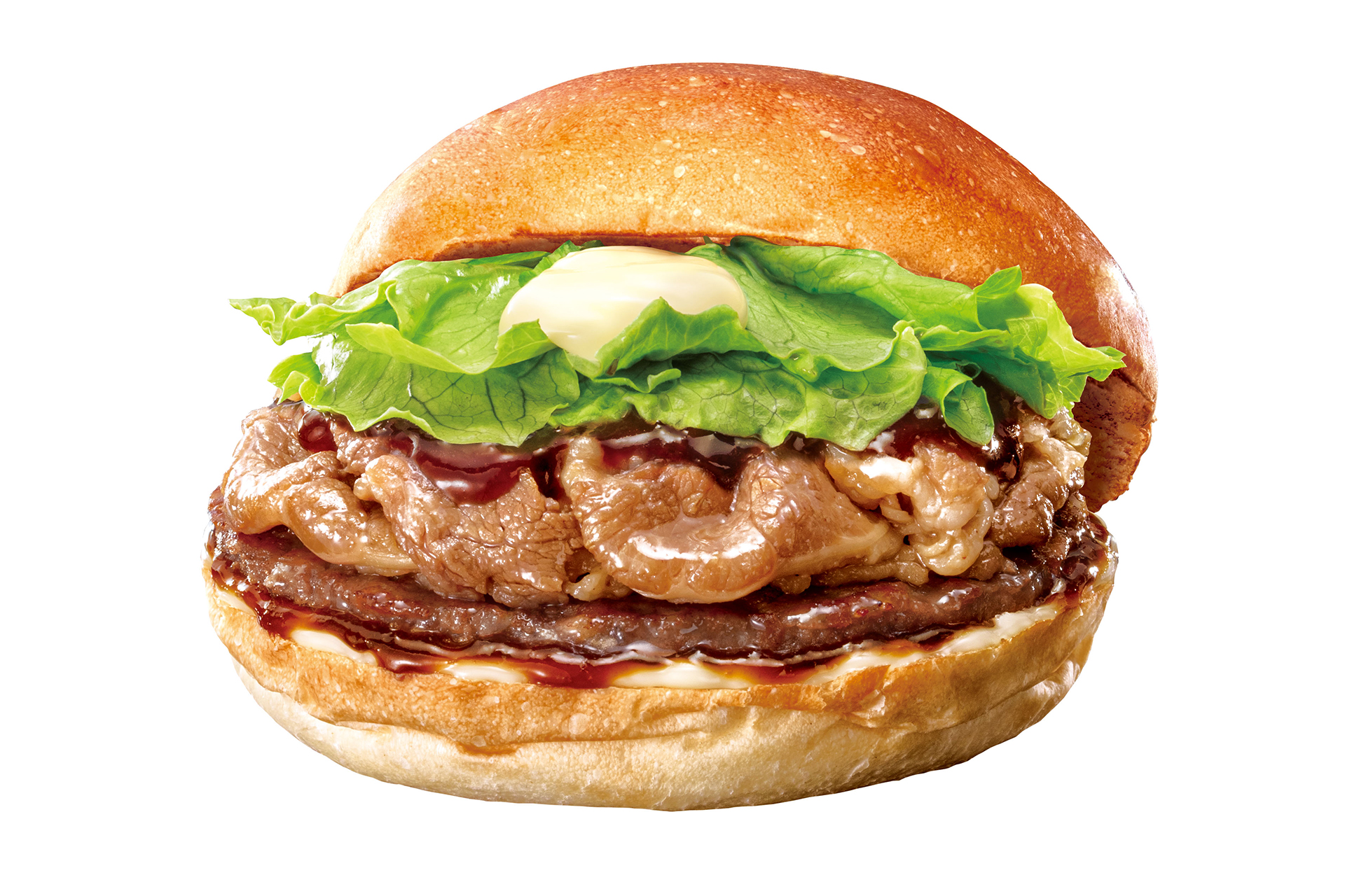 牛カルビバーガー（550円）