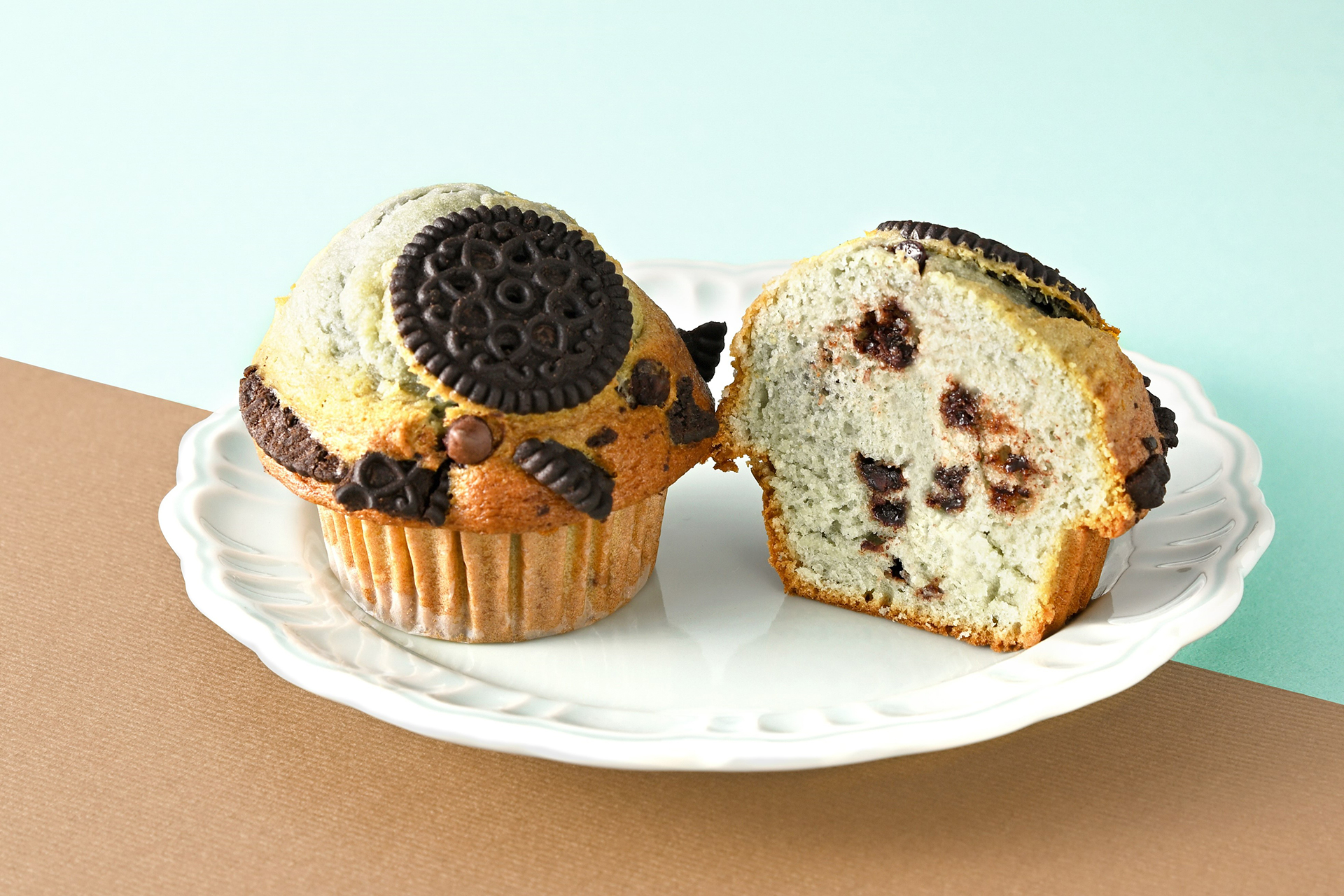 チョコミントマフィン（367円）