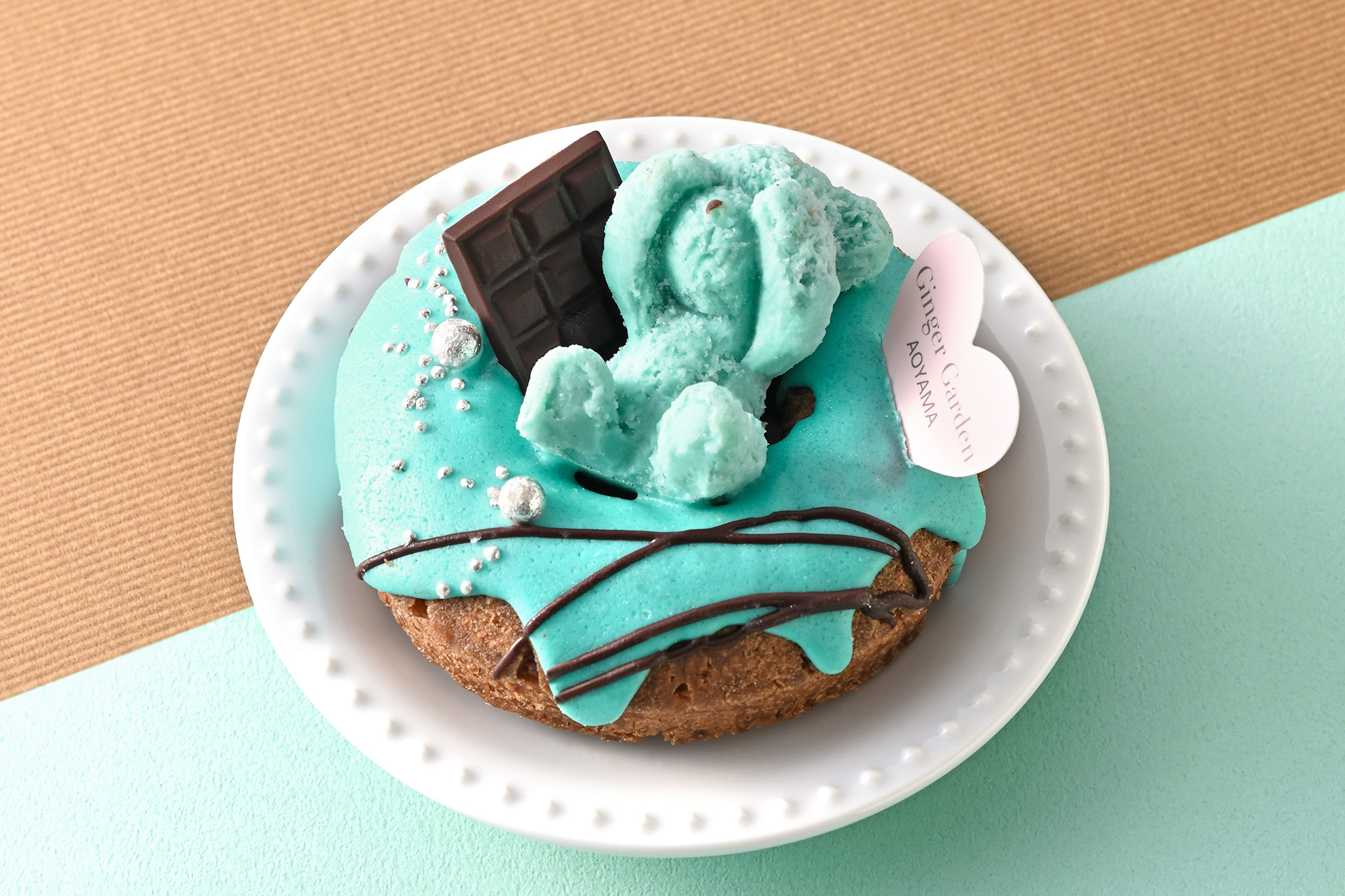 テディードーナツ チョコミント味（750円）