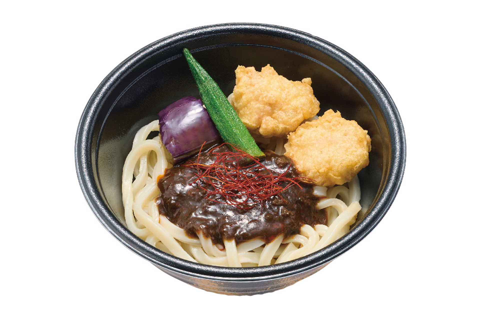 黒胡麻担々うどん（530円）