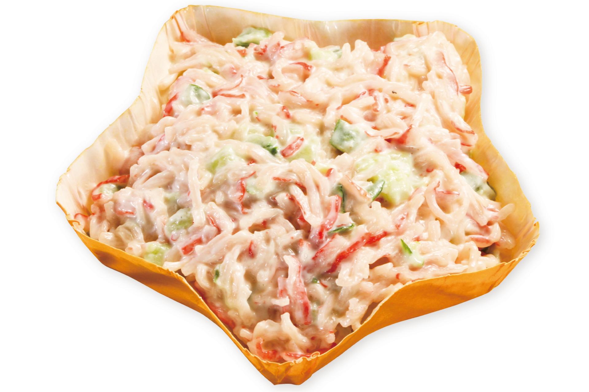 流れるスターサラダ