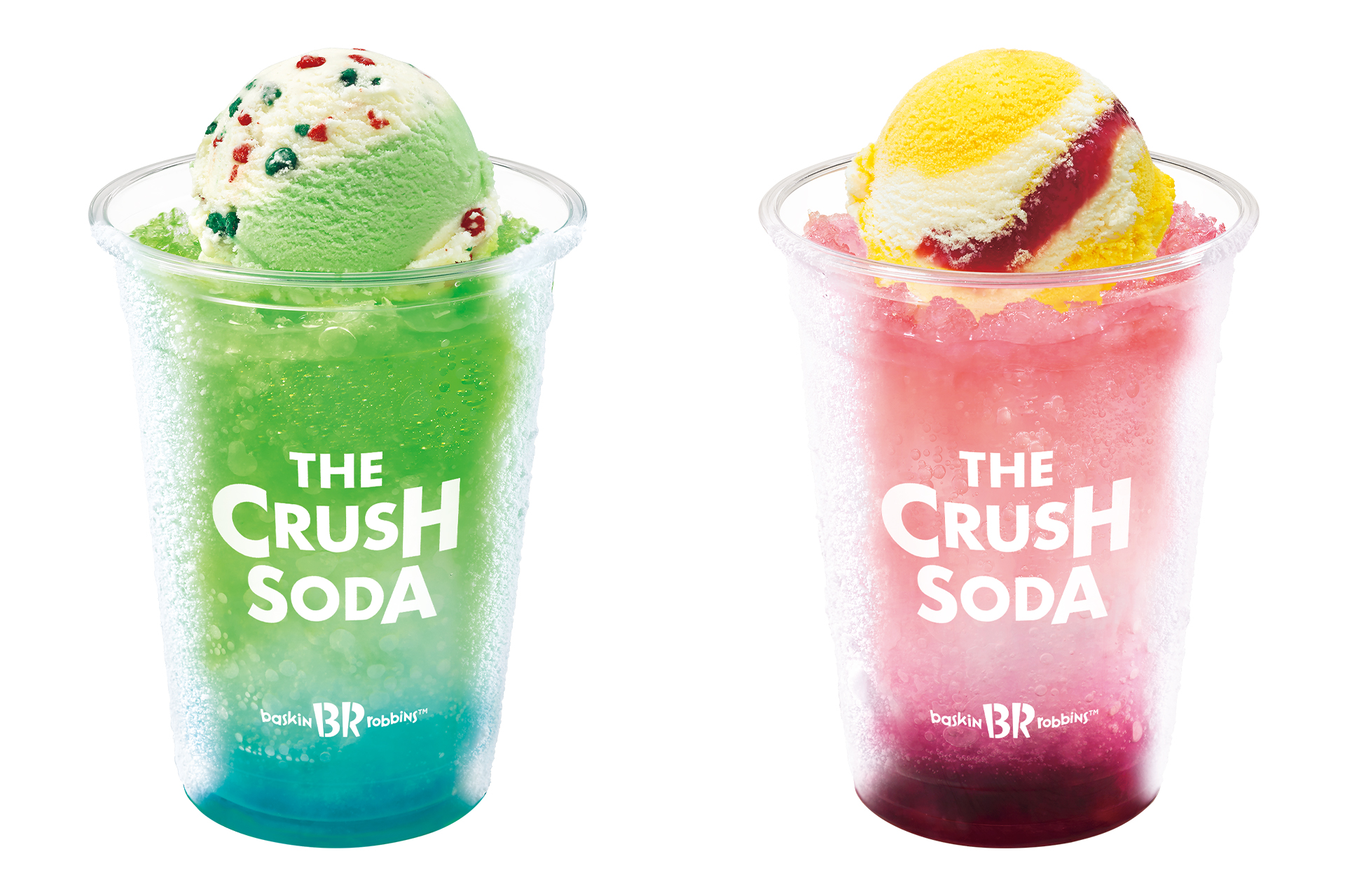 サーティワン「ザ・クラッシュソーダ」