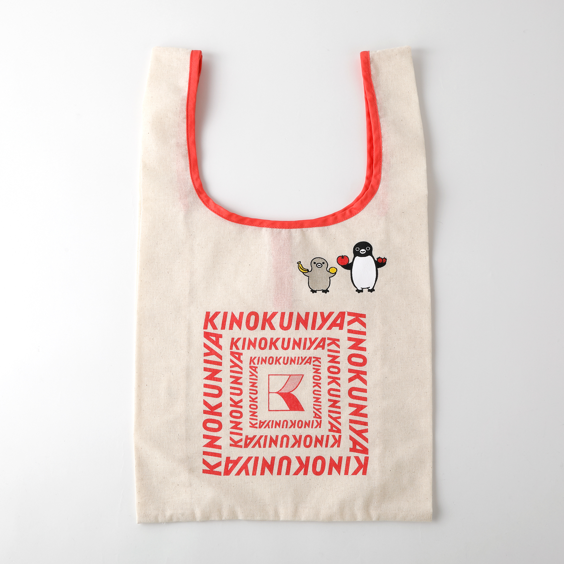 紀ノ国屋 Suicaのペンギン コットンバッグ（ピンク）