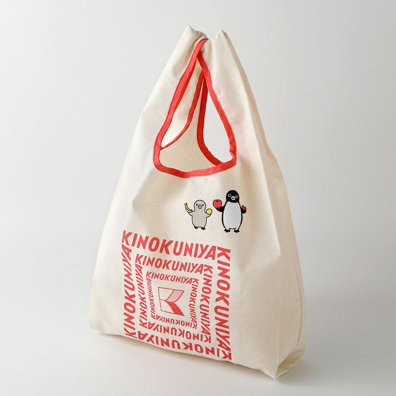 紀ノ国屋 Suicaのペンギン コットンバッグ（ピンク）