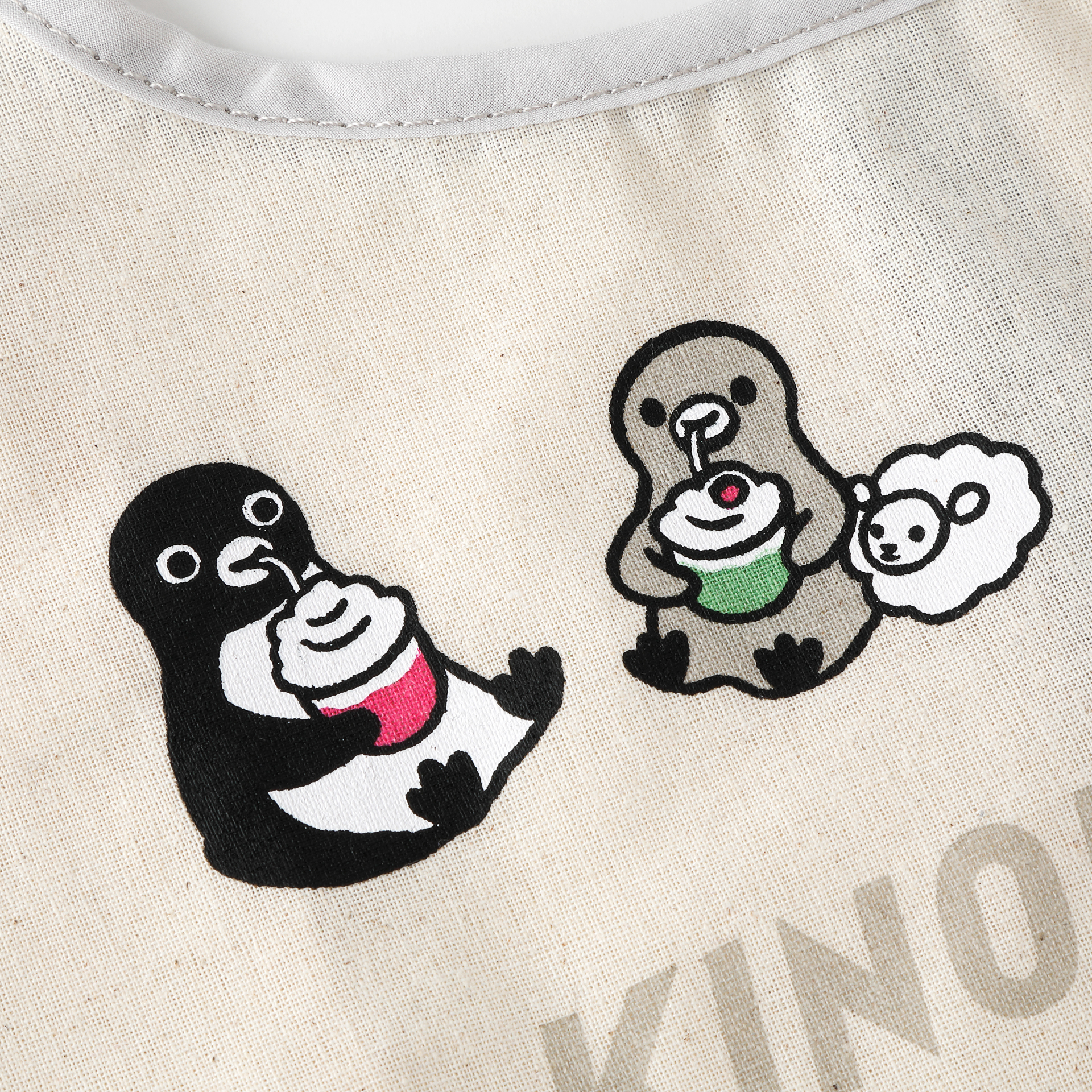 紀ノ国屋 Suicaのペンギン コットンバッグ（グレー）