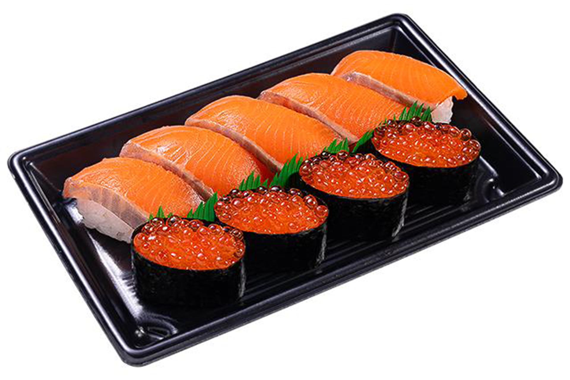 サーモン特盛いくら尽くしセット