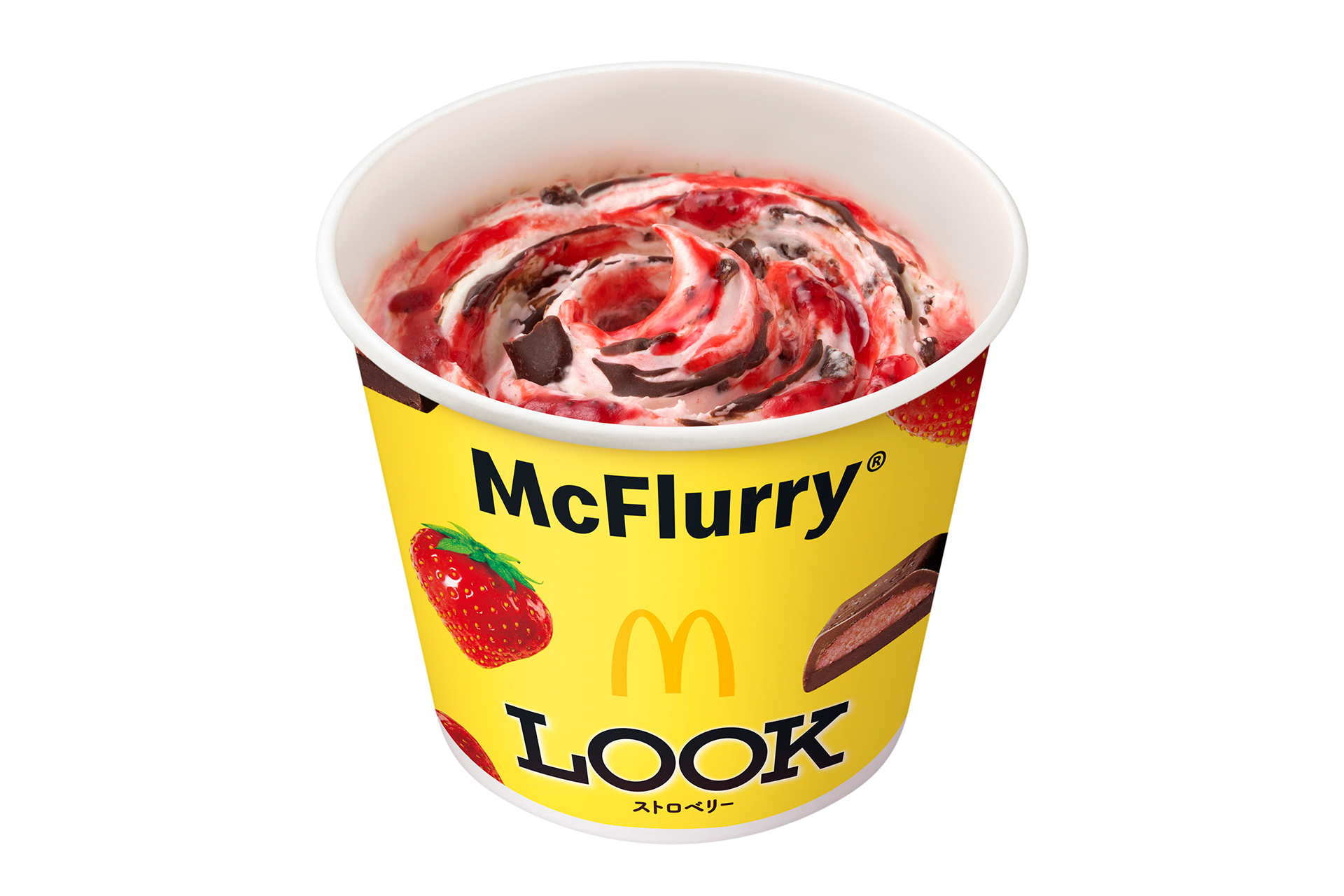 マックフルーリー LOOK ストロベリー（350円～）