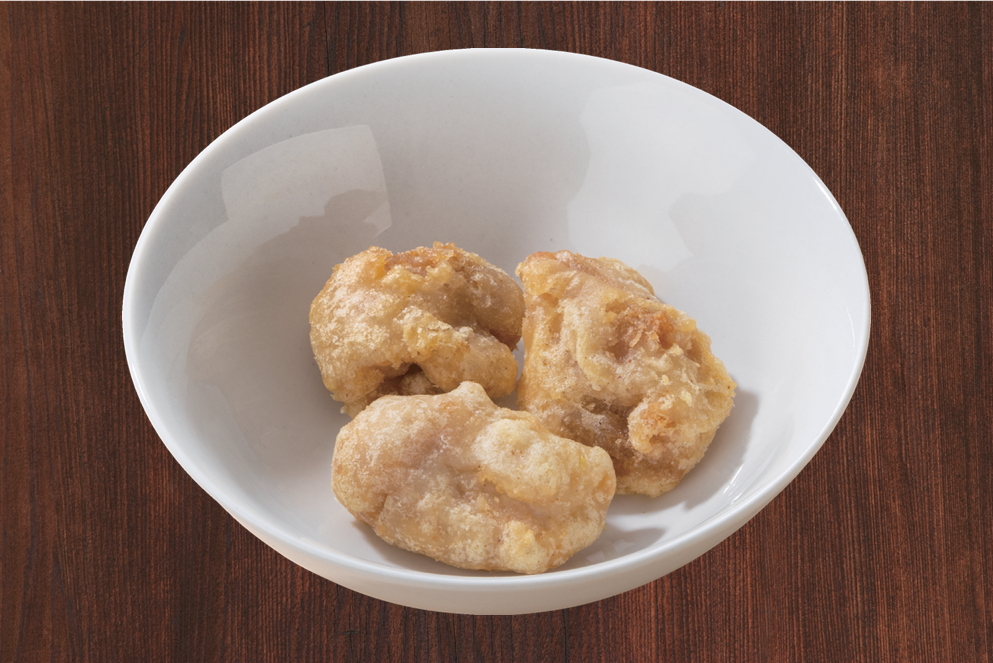 「豚天（3コ）」（153円）