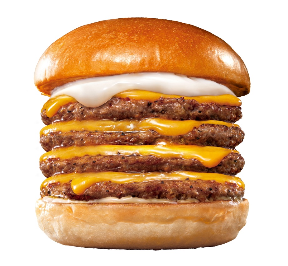 「キング 絶品チーズバーガー」（1390円）