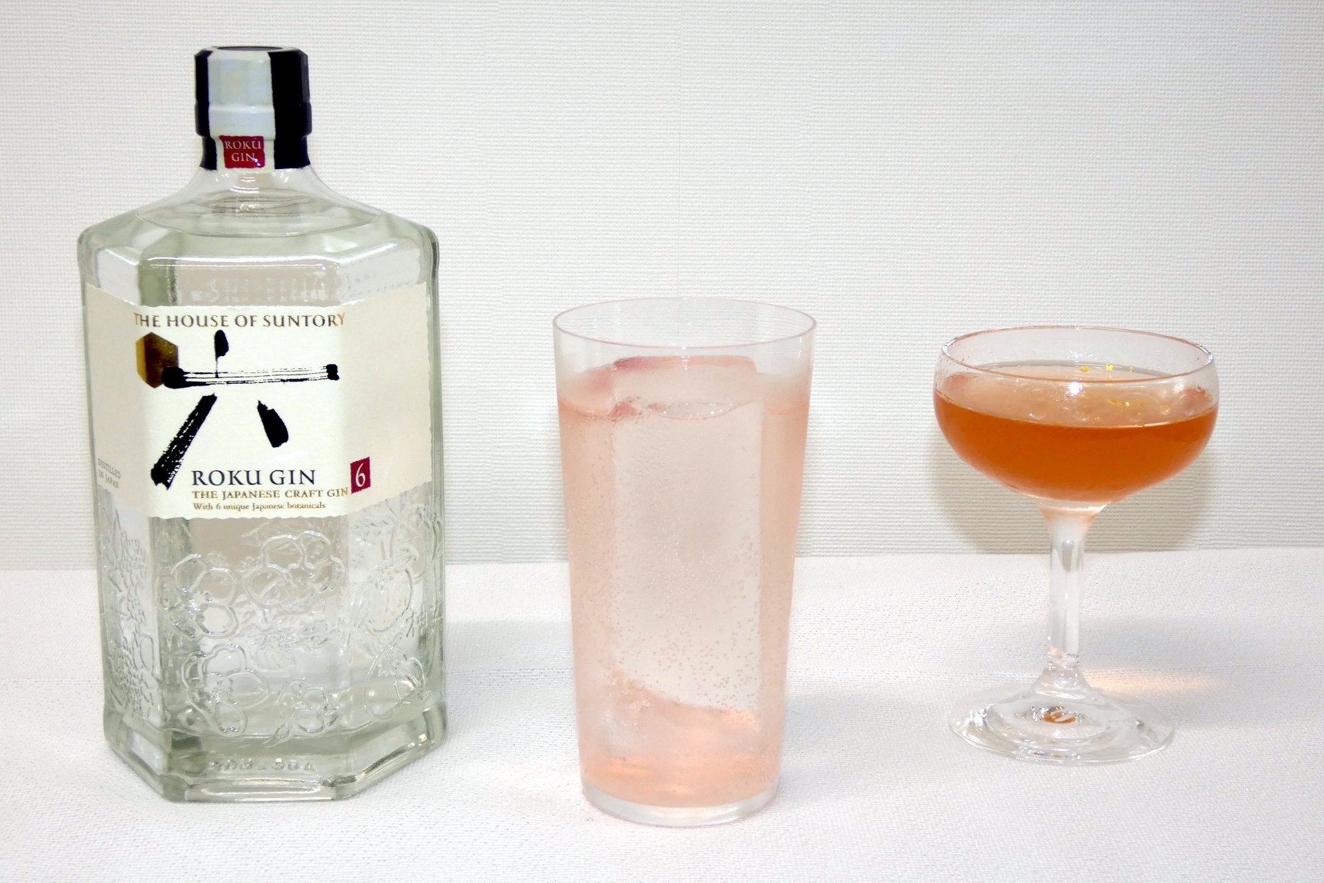 ROKU〈六〉を使用したカクテル