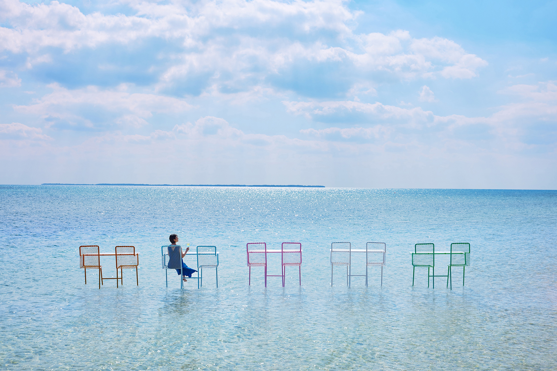 星野リゾート リゾナーレ小浜島「絶景海上ビアガーデン」