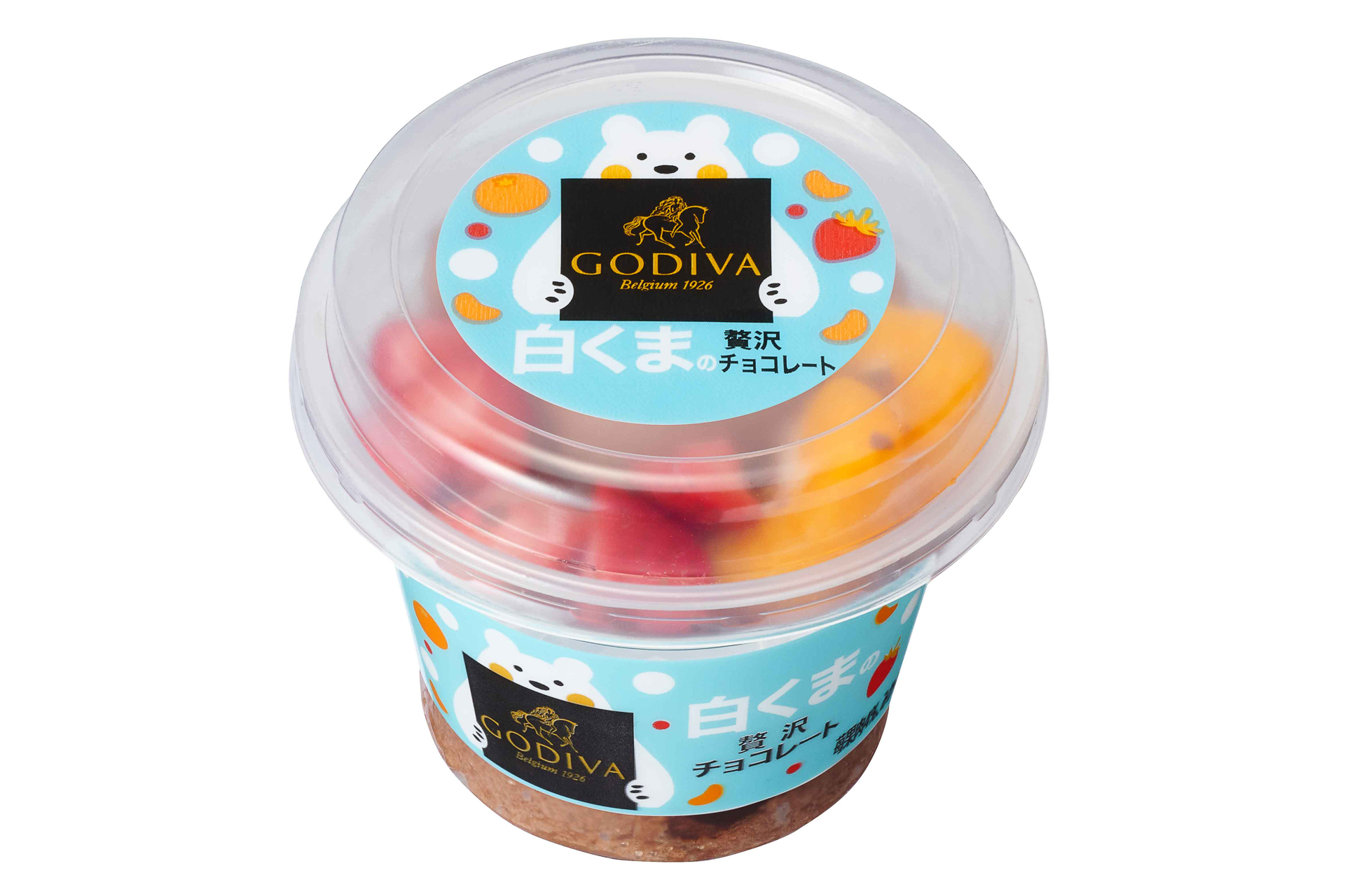 セブン-イレブン×ゴディバ「白くまの贅沢チョコレート」