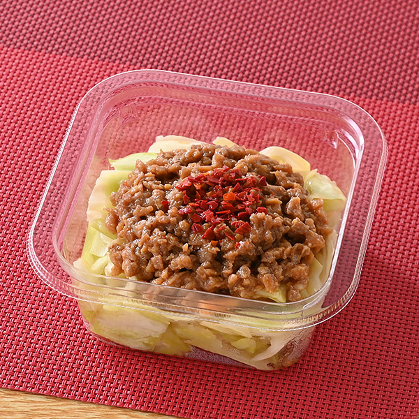 甘辛みそダレの肉みそキャベツ