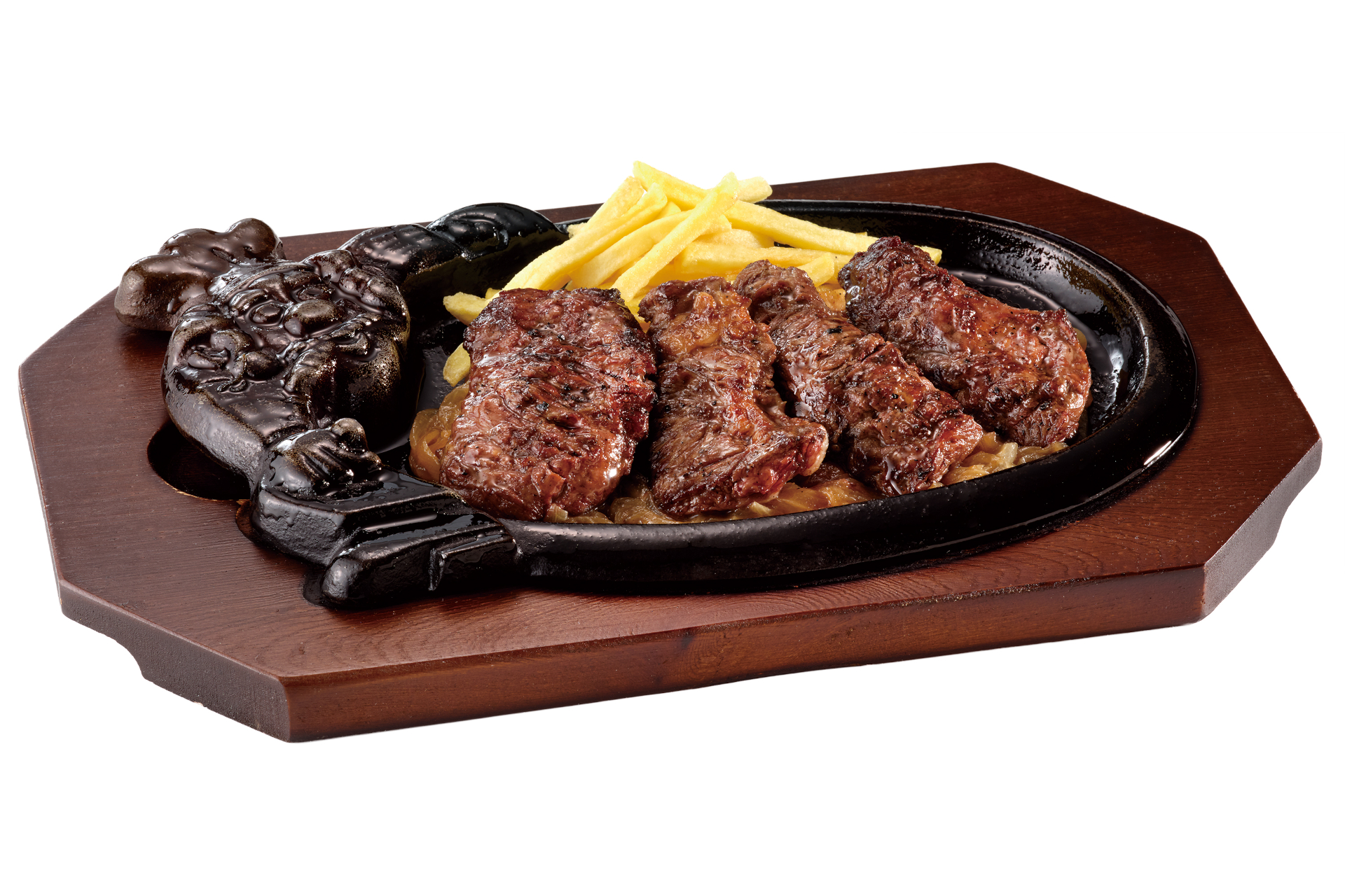 ステーキ屋さんの炭焼きカルビランチ