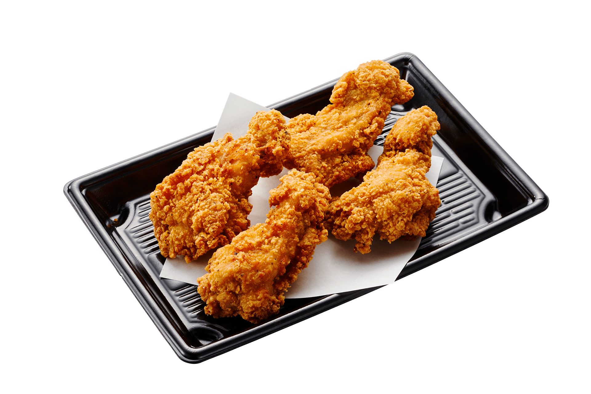 「フライドチキン4本」（800円～）