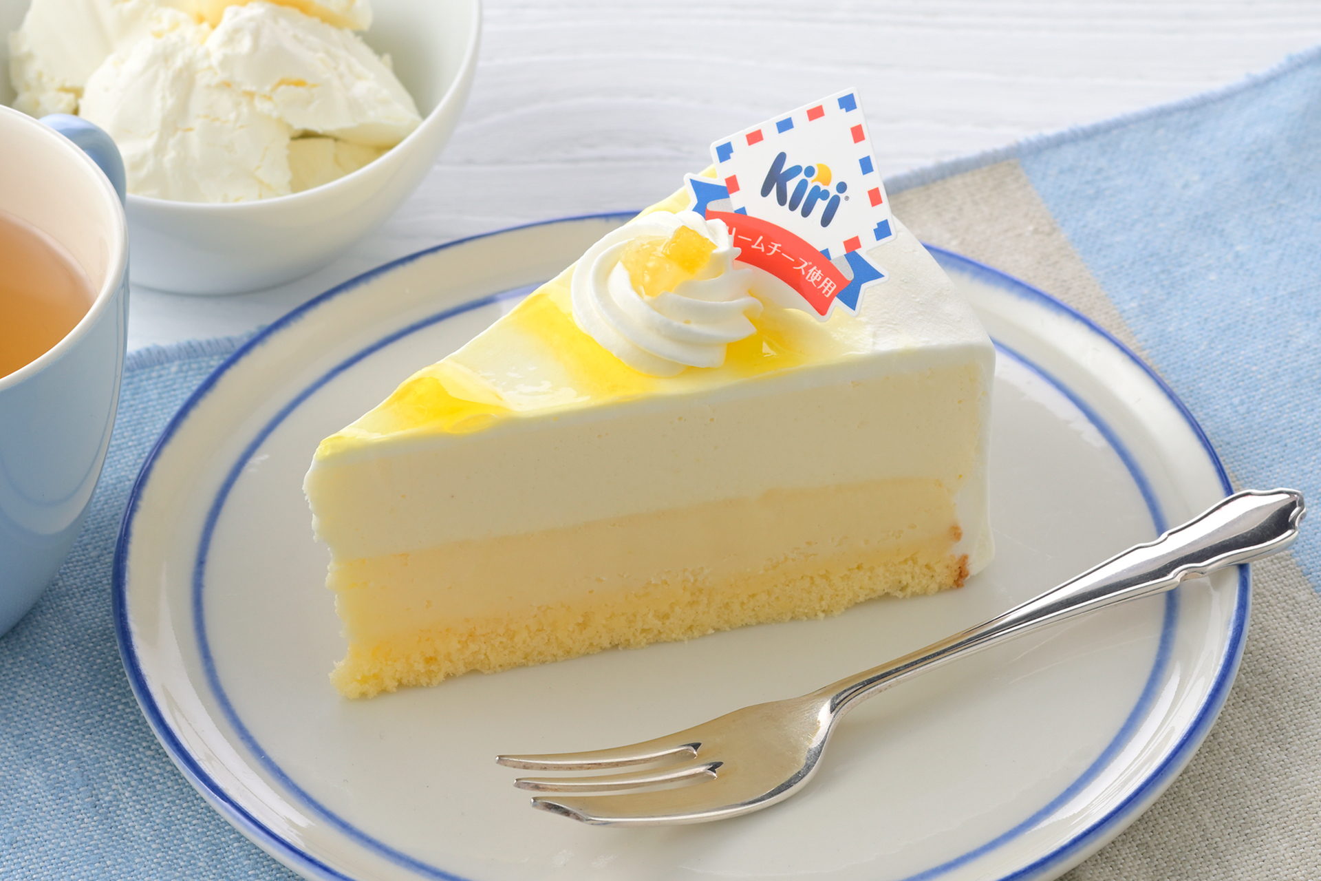 瀬戸内レモンのベイクドレアチーズ（550円）