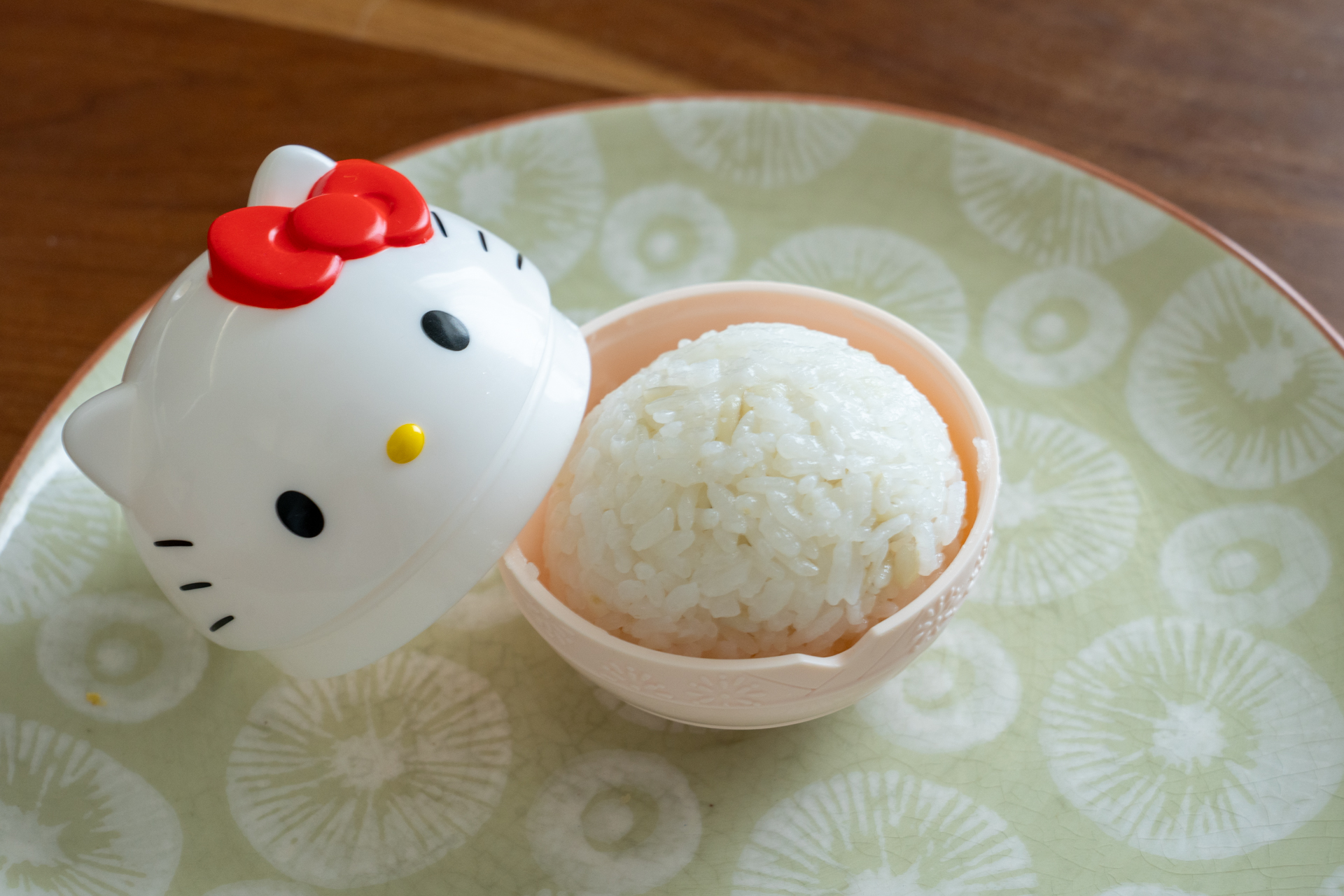 おにぎりの出来上がり