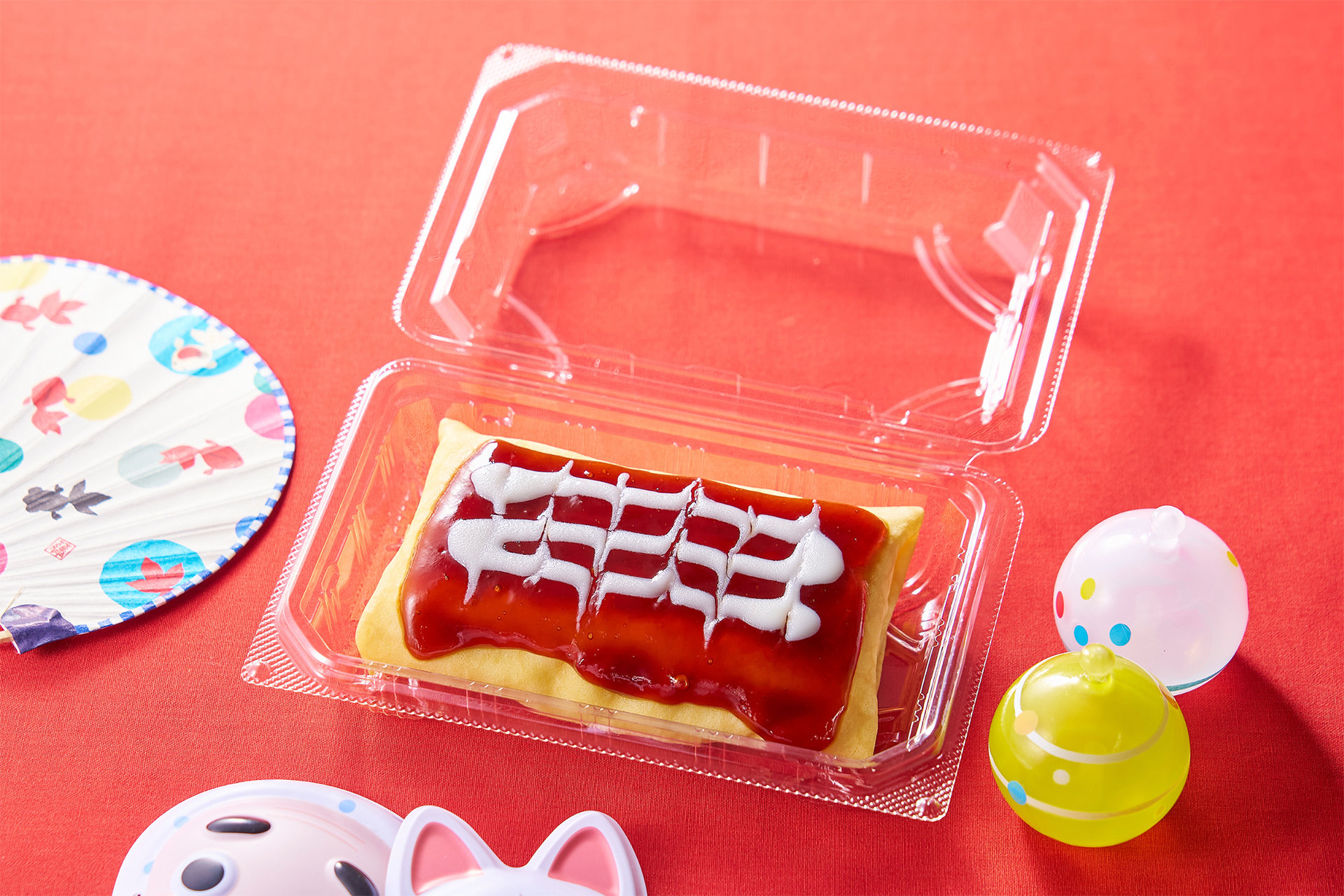 お好み焼きみたいなクレープ（313円）