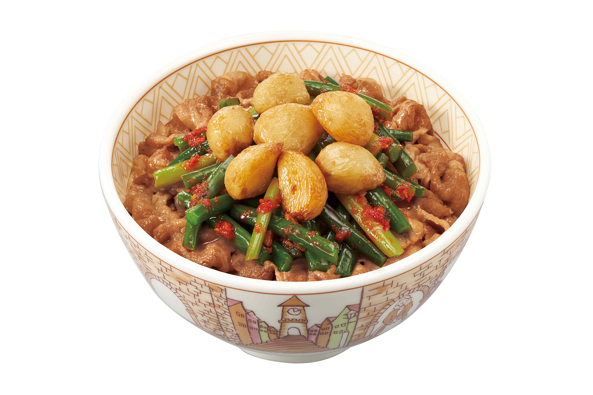 ダブルニンニク牛丼