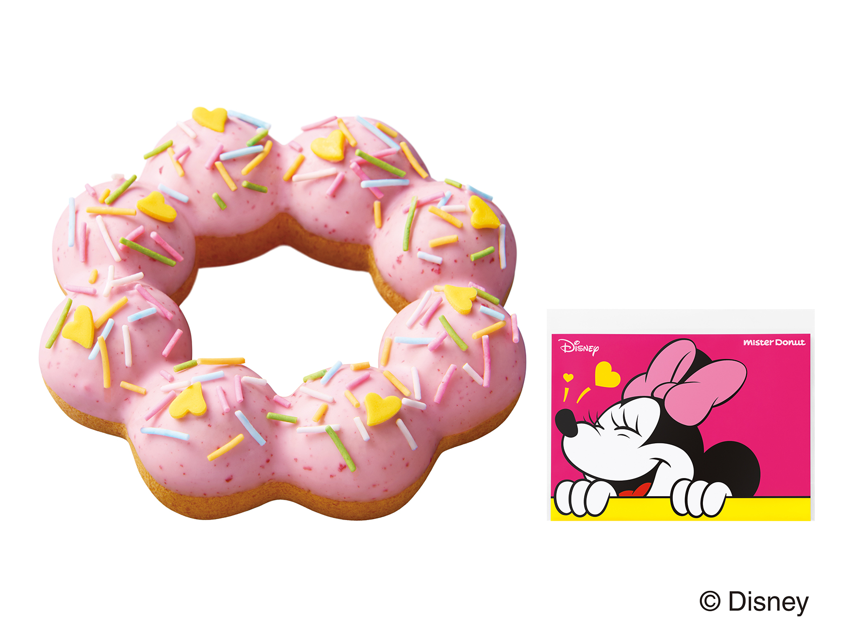 ポン・デ・スマイルストロベリー＜ミニーマウス＞