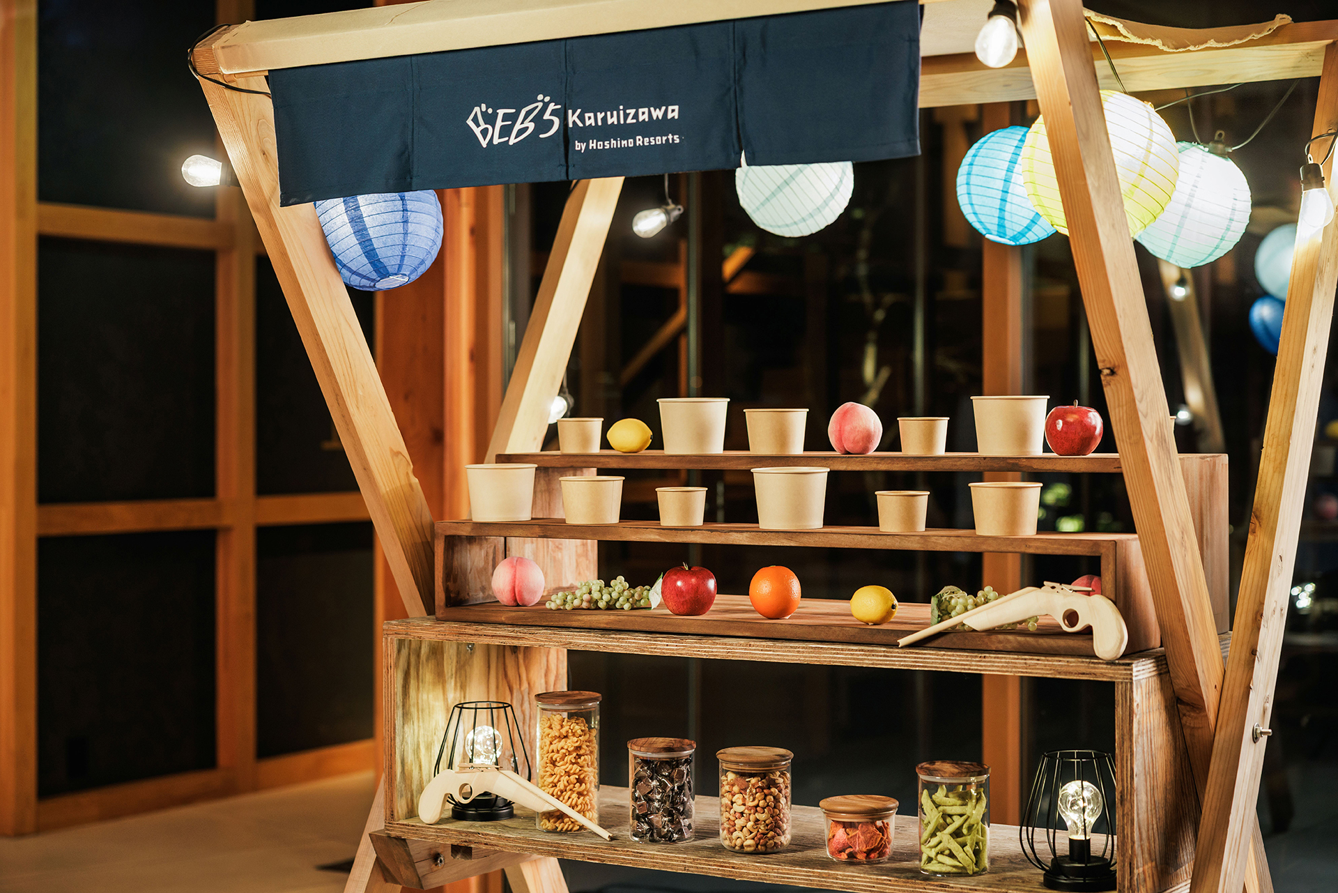 的で用意されているのはお酒のおつまみ