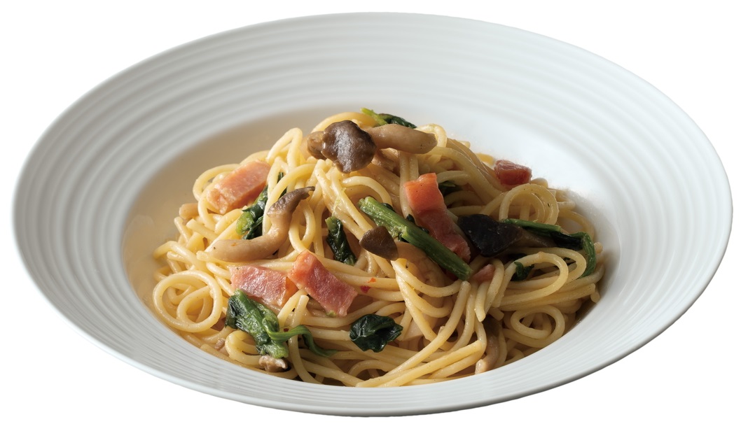 「揚げナスとベーコンの香ばし醤油セット」