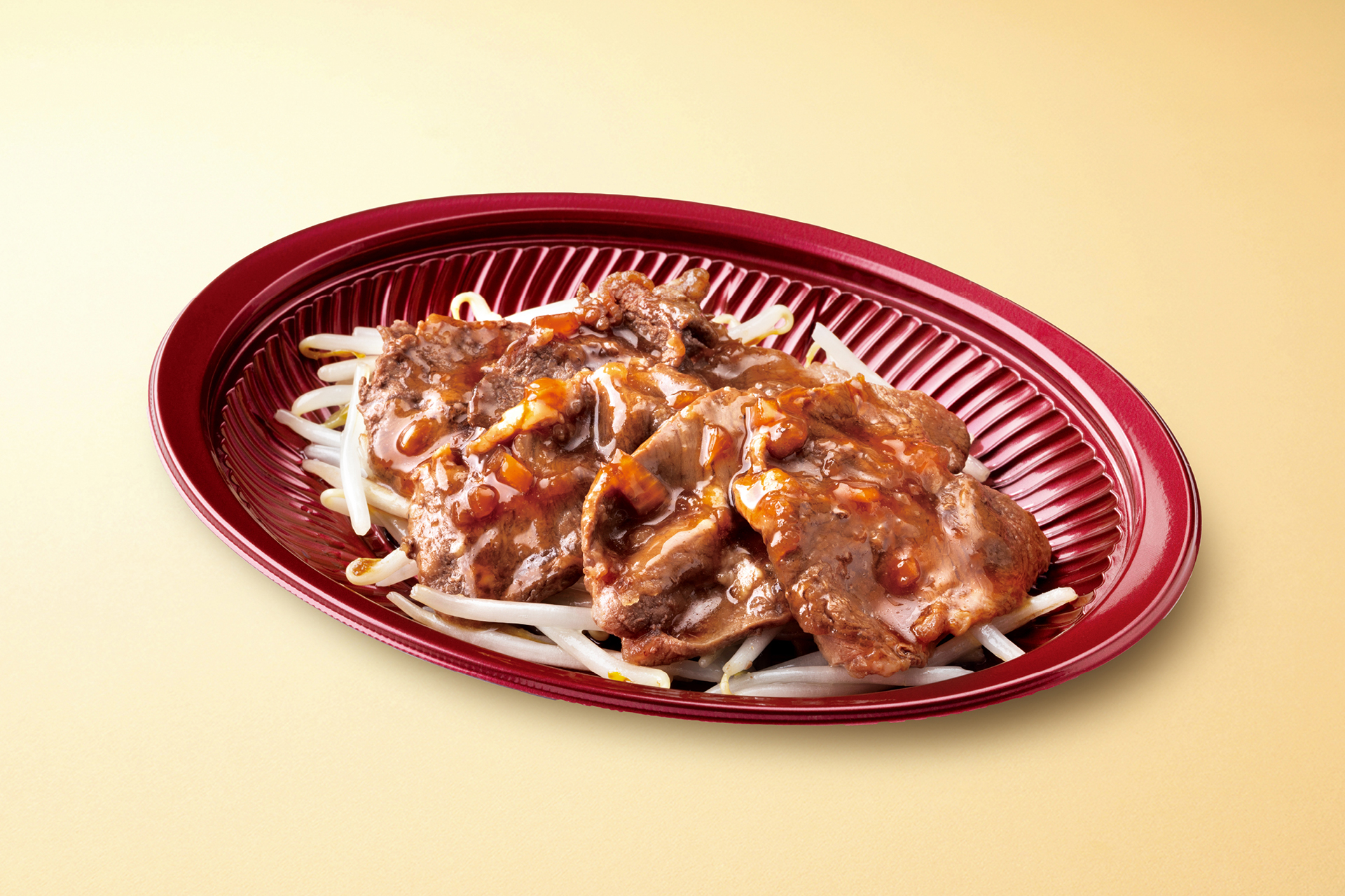 牛みすじカットステーキ～オニオン醤油ソース～（862円）