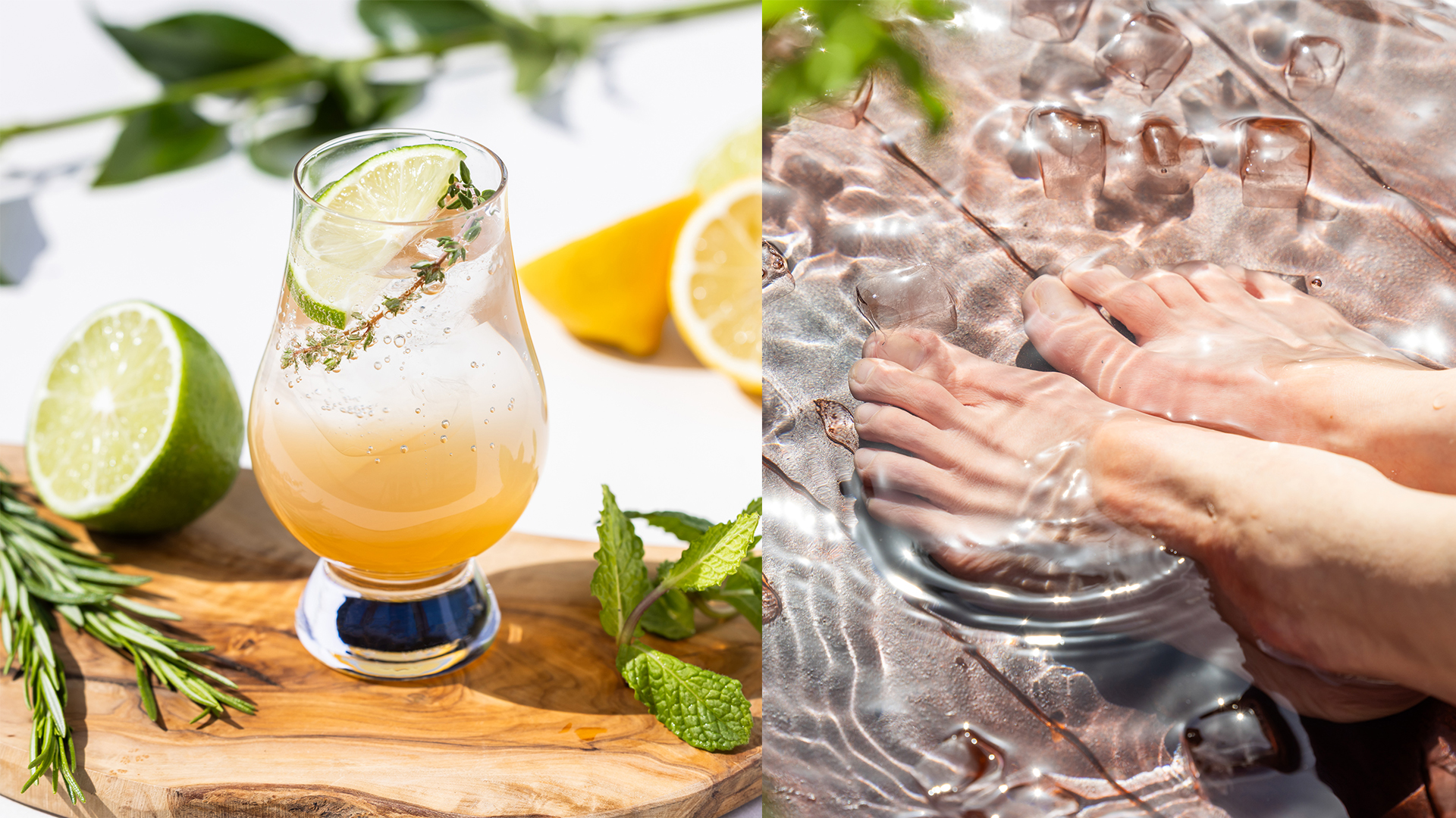 星野温泉 トンボの湯「トンボの足水浴」