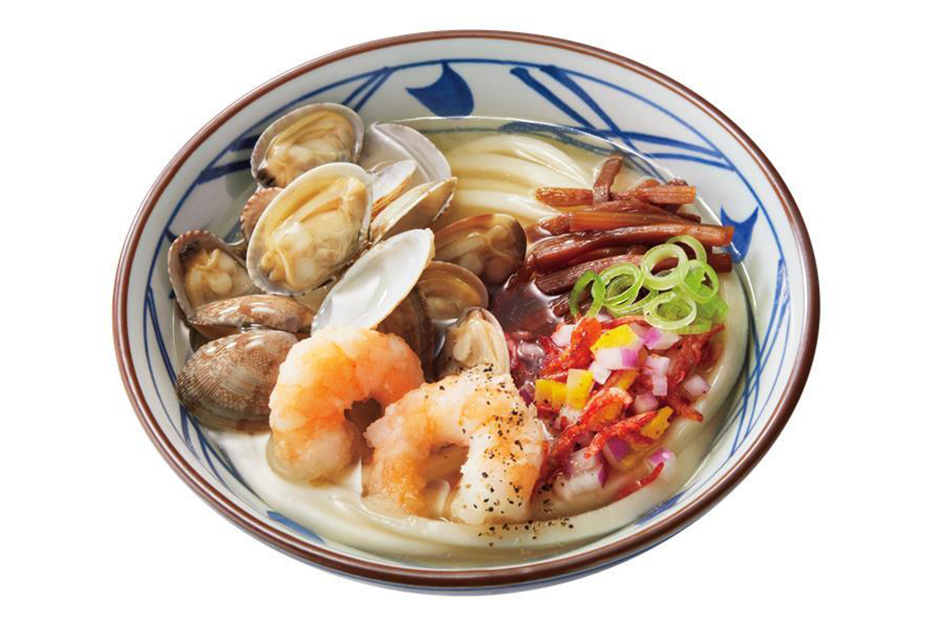 冷たーい海鮮旨塩うどん