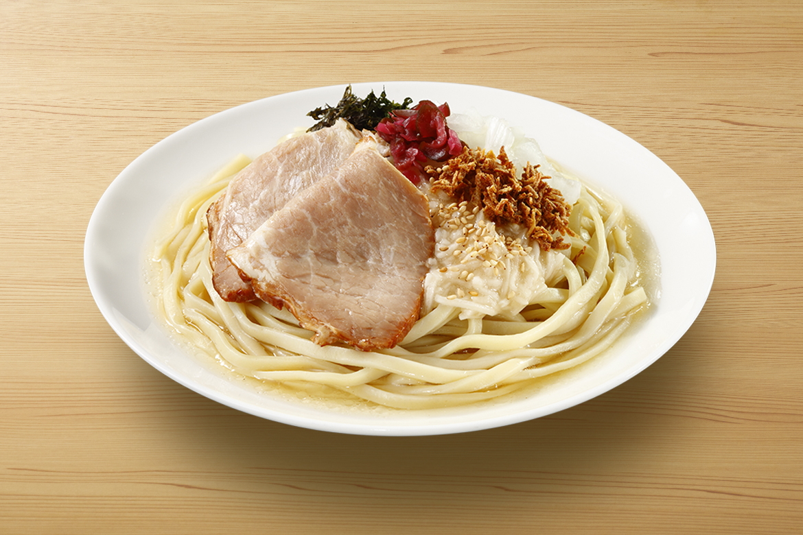 いかれたNoodle Fishtons監修 ニボコン 煮干しと昆布の冷しラーメン（塩）