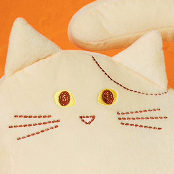 「ネコバッグ＆もちもちネコクッションプレミアムセット」（オンラインストア版）の内容