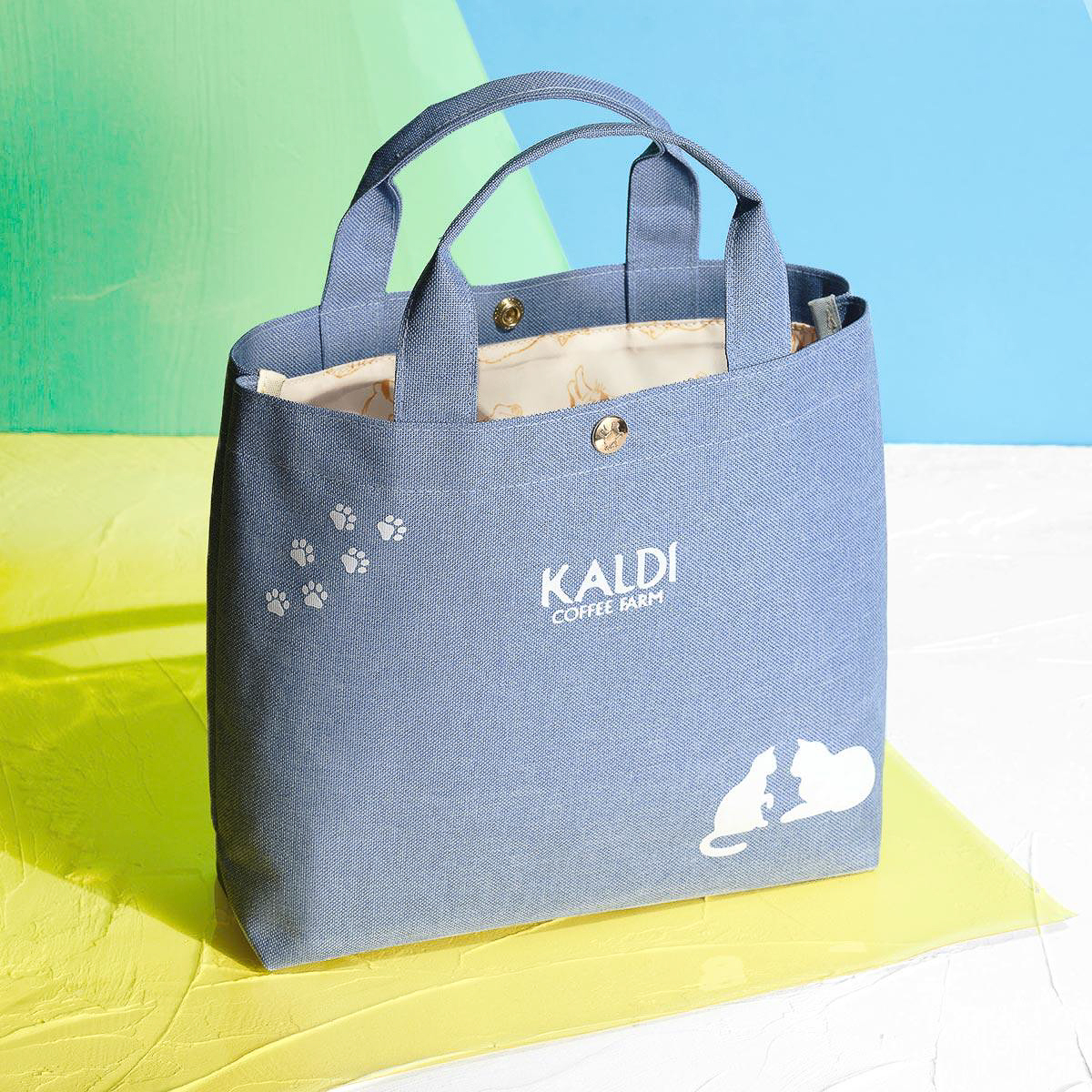 「ネコバッグ＆もちもちネコクッションプレミアムセット」（オンラインストア版）の内容