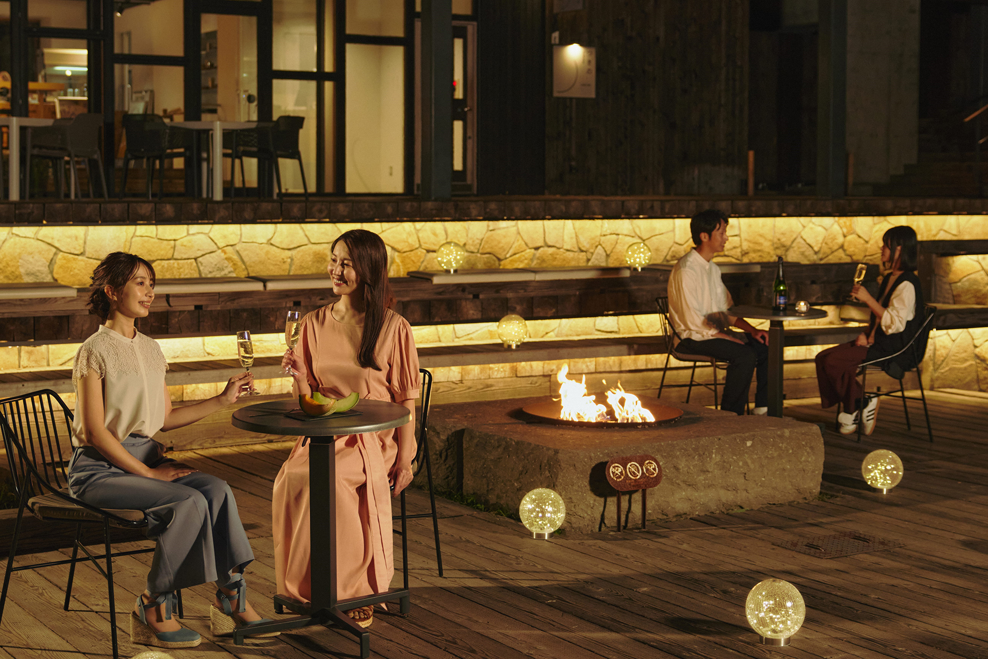 星野リゾート トマム「メロンシャンパンテラス」