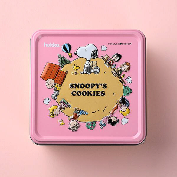 スヌーピーエンボス缶（メープル）