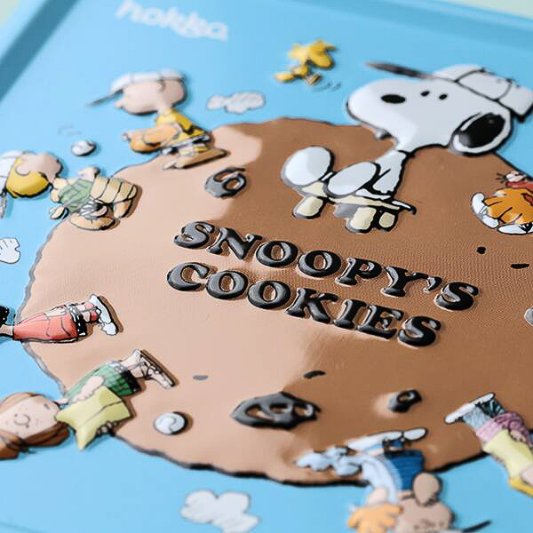 スヌーピーエンボス缶（チョコチップ）
