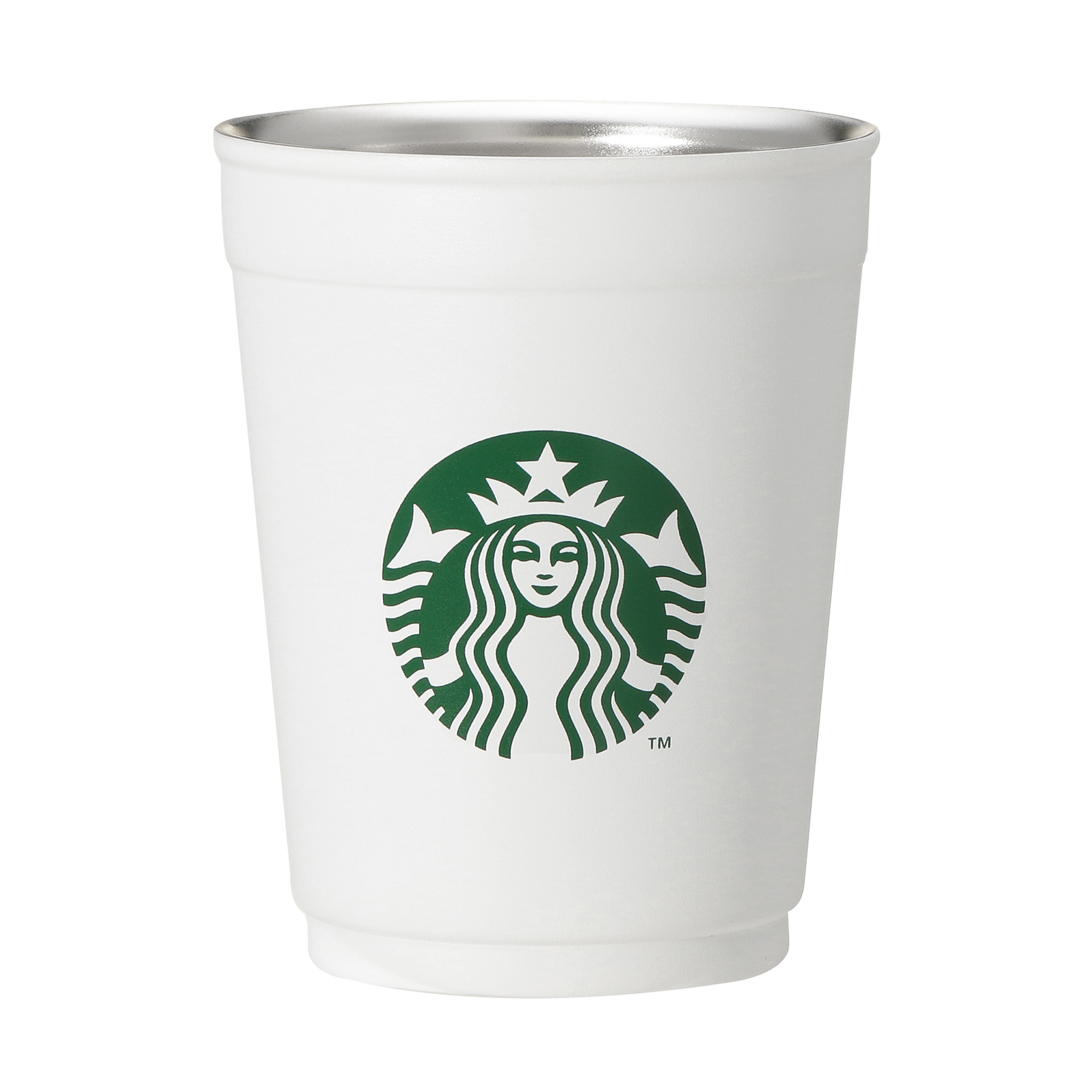 「2WAYステンレスカップ/ホルダー マットホワイト355ml」（2950円）