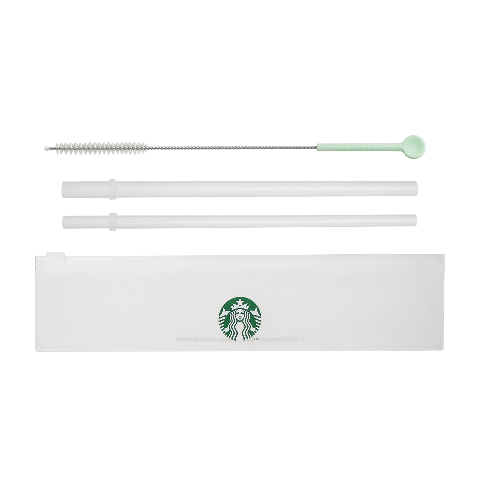 「ケース付リユーザブルストローセット＆ブラシ」（1200円）