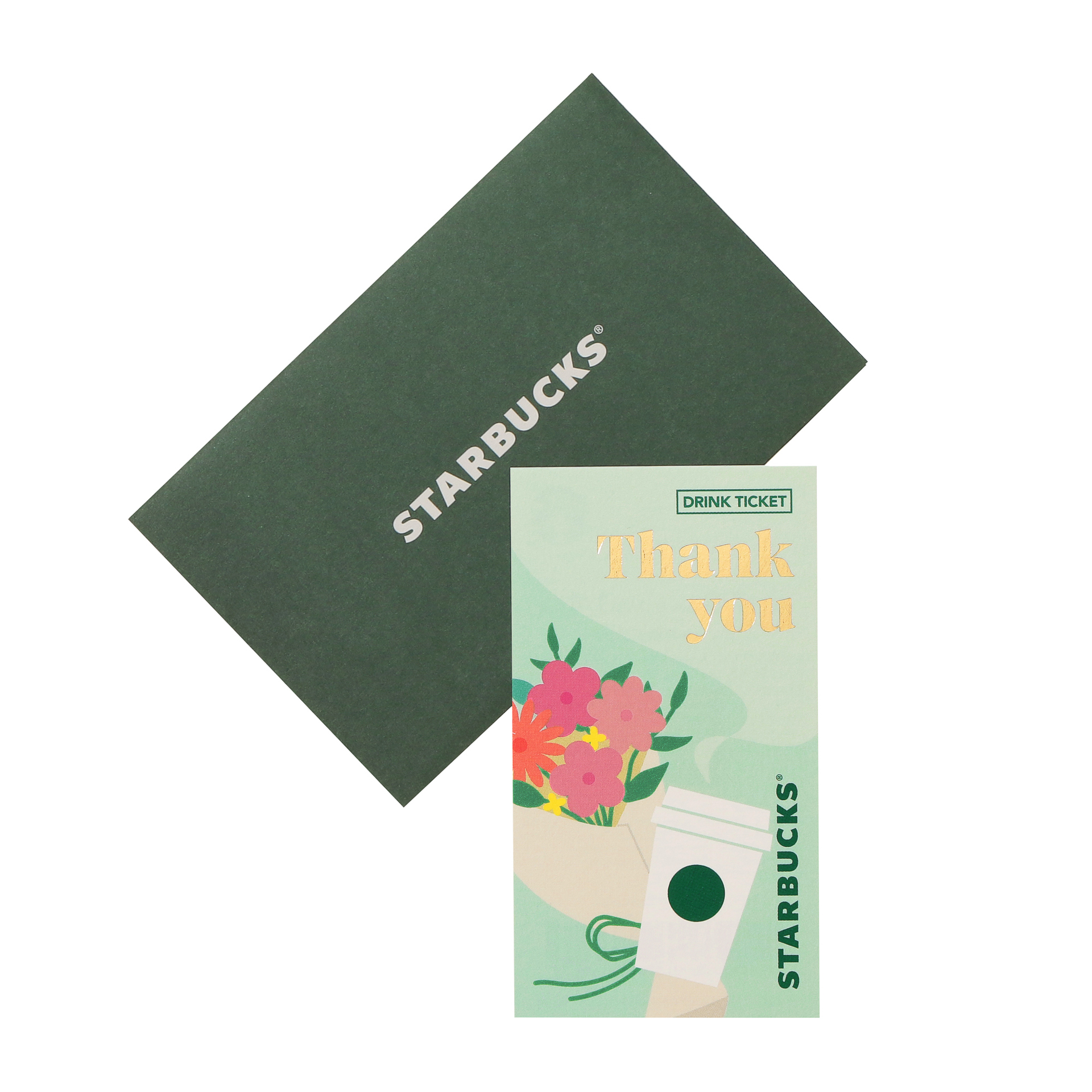 「ビバレッジギフトミニカード Happy Birthday/For You/Thank You」（各550円）