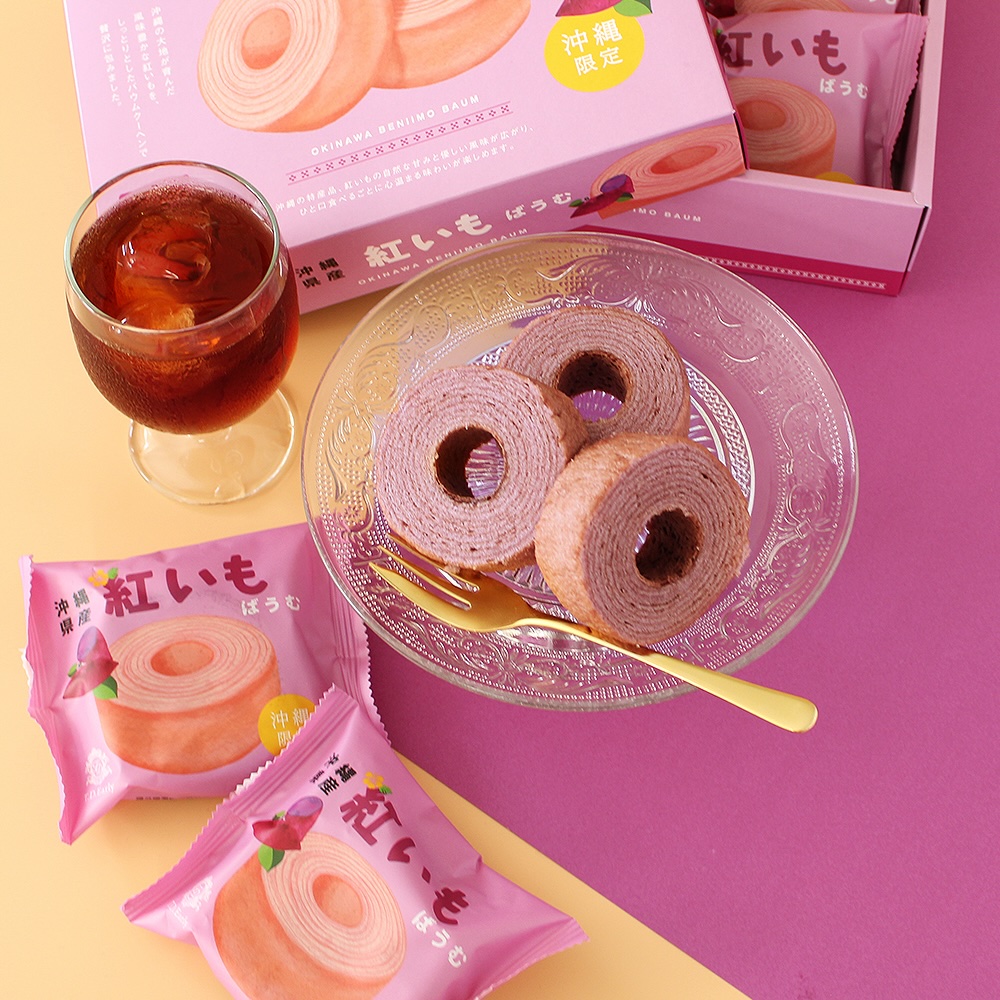 「T.D.Early紅いもばうむ」6個入り、1188円