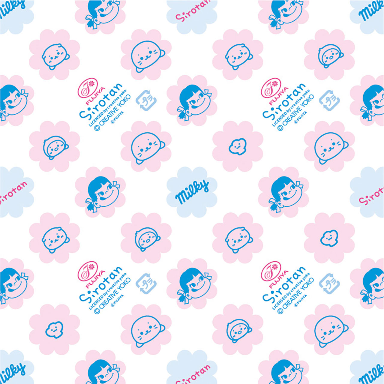 敷紙フィルムもコラボ柄