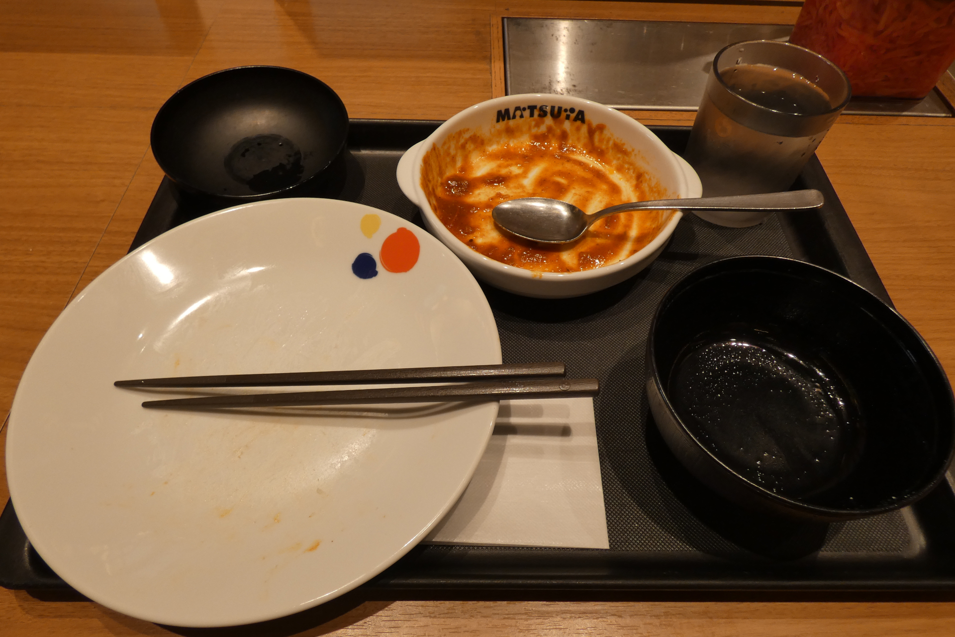 あっという間にごはんが無くなった