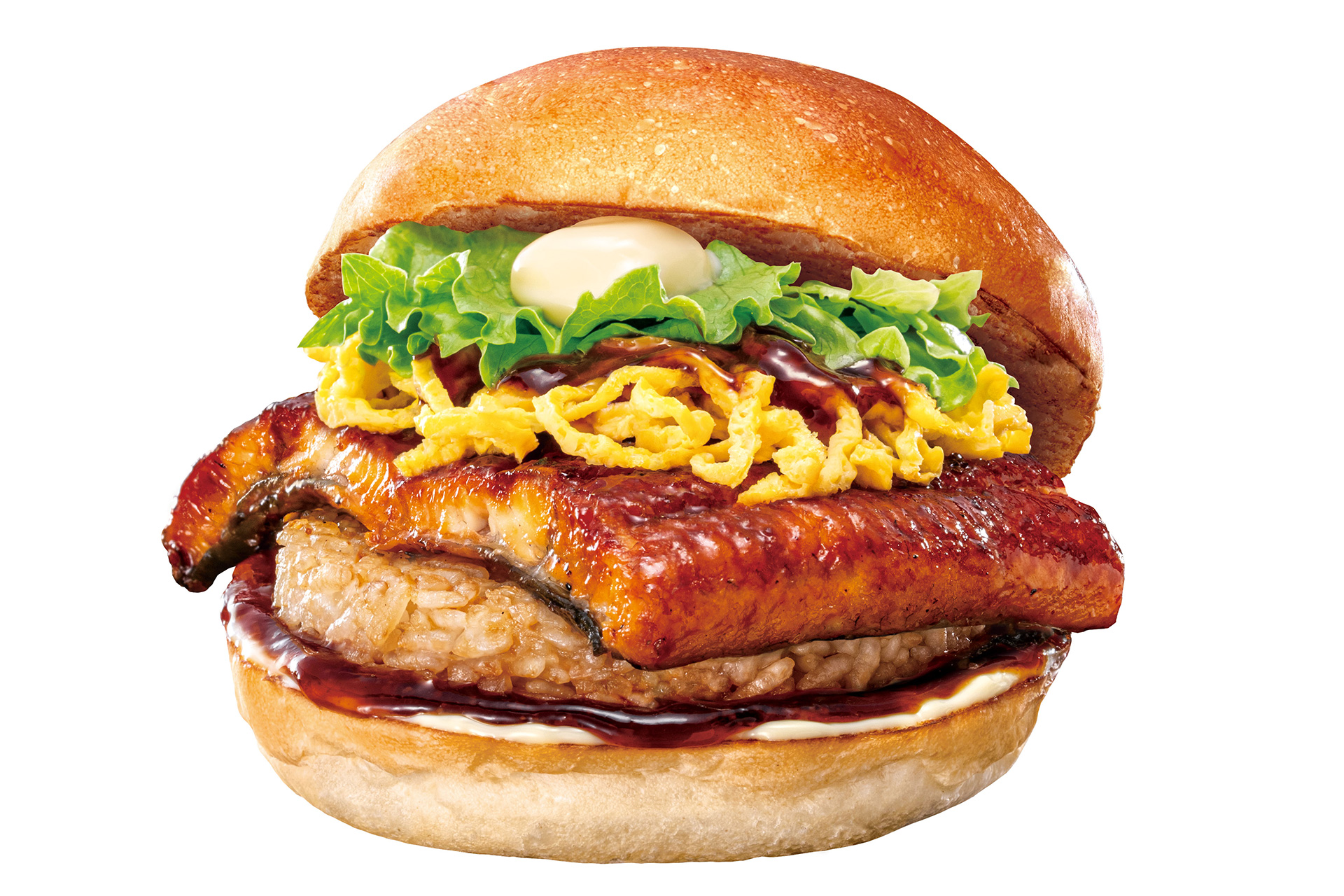 ロッテリア「うな丼バーガー」