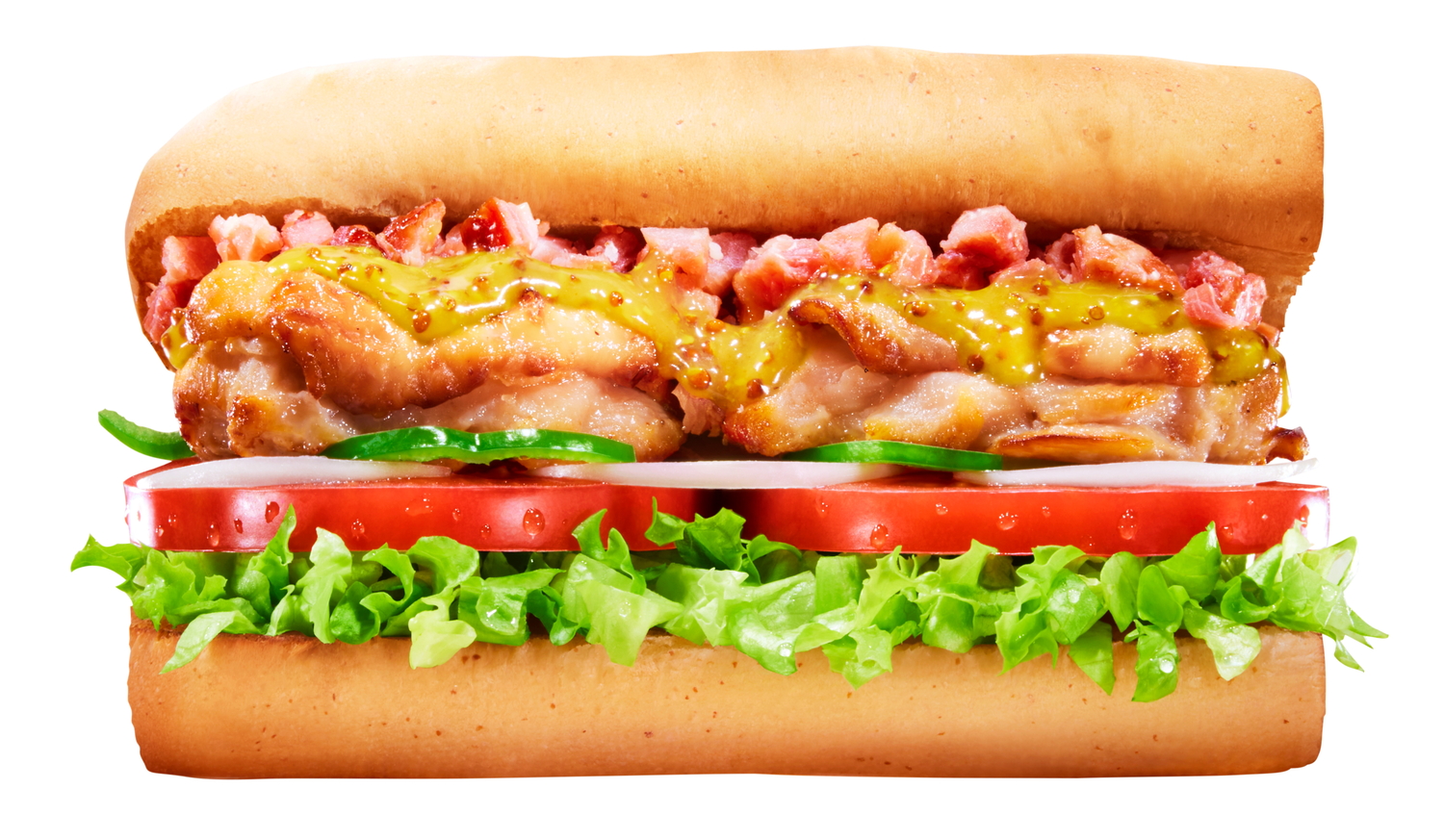 「クラシック グリチキベーコン～ハニーマスタードソース～」（620円）