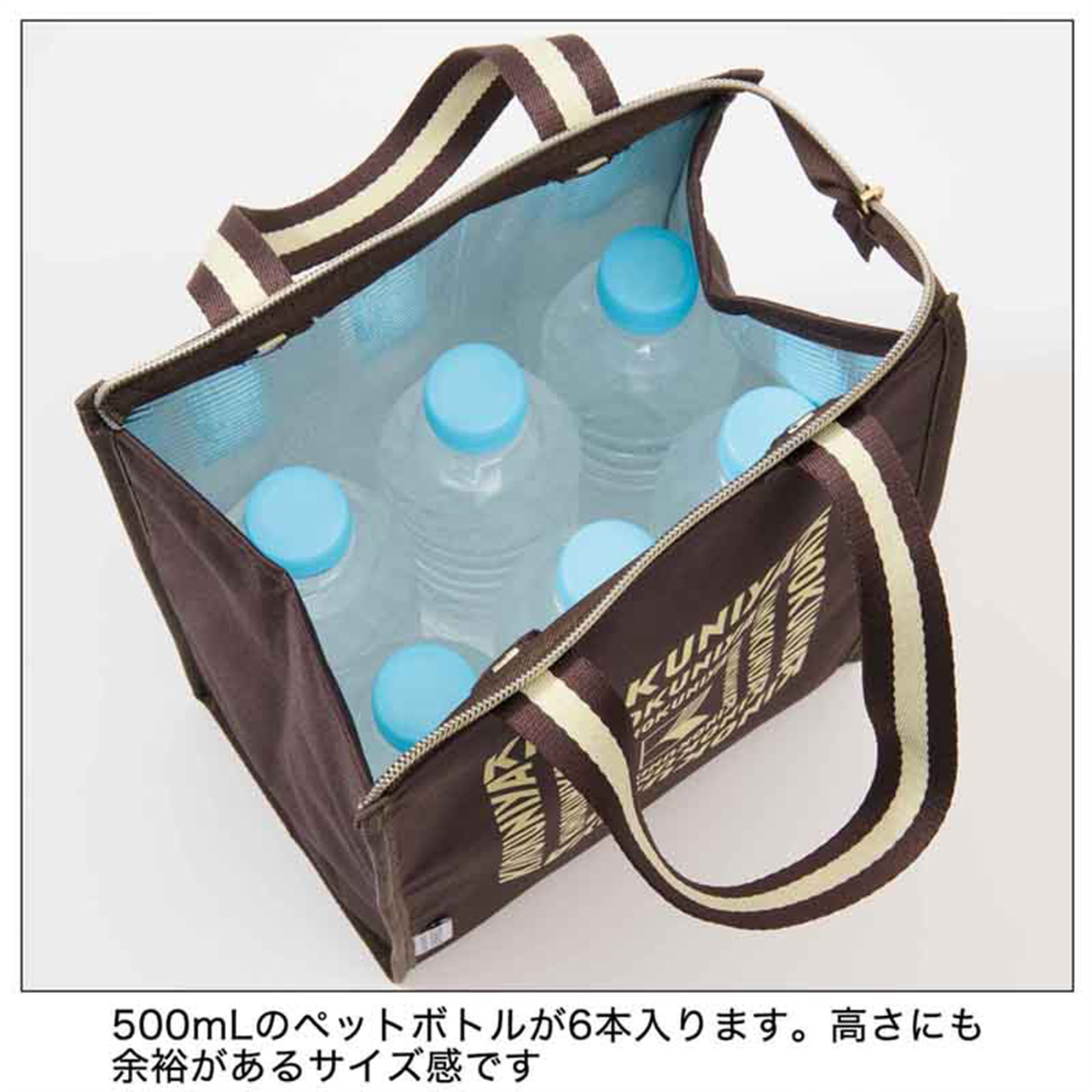 500mLペットボトルが6本入る