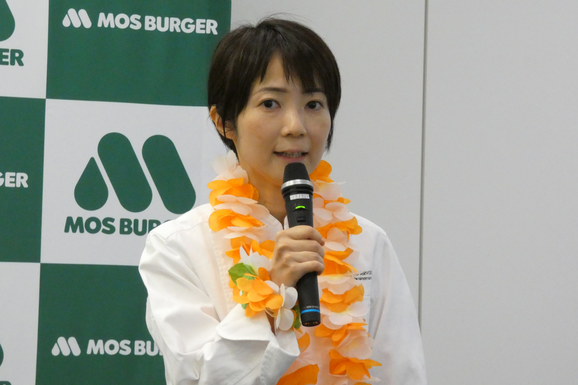 オレンジ＆マンゴーティーの開発を担当した堤由貴氏